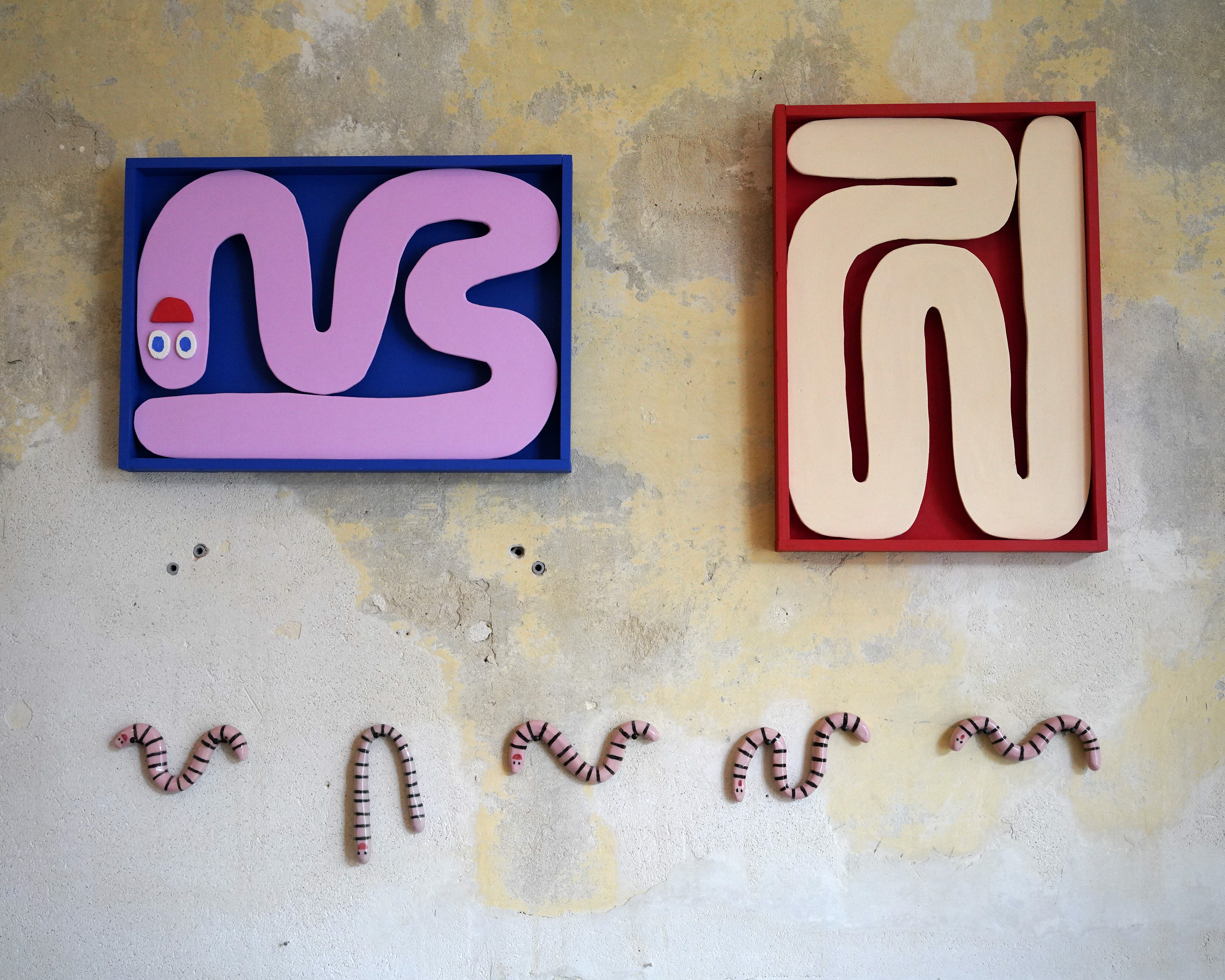 Mensch + Tier + Form + Farbe – Solo Exhibition at JVB Moabit