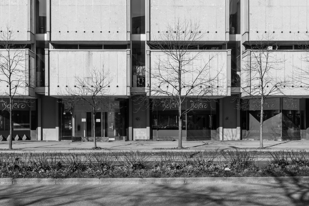 Poslovno-trgovski center Astra, Ljubljana / 1970, Savin Sever