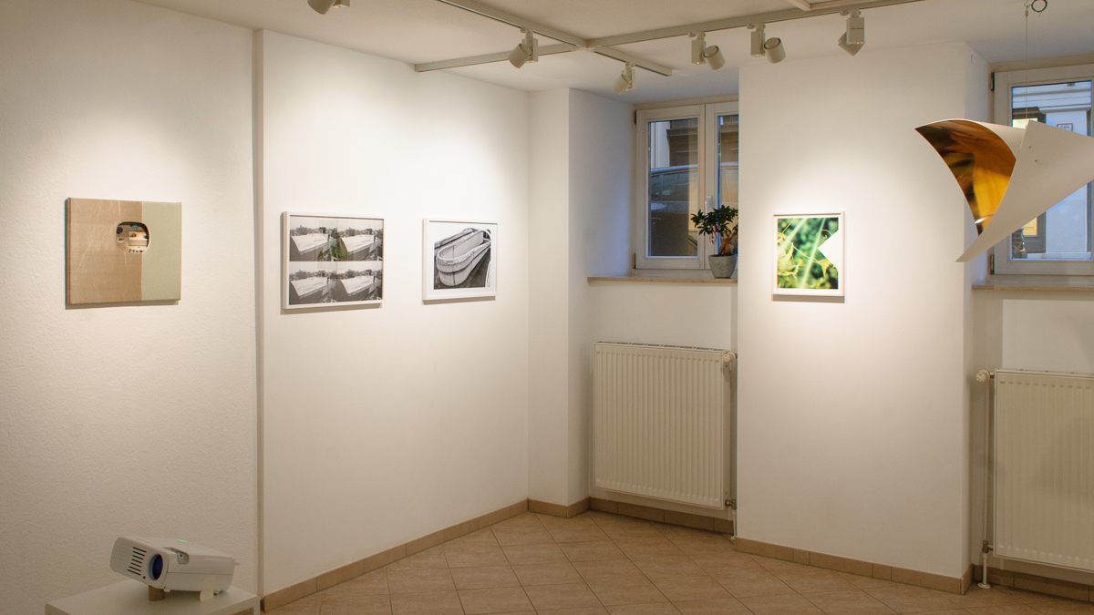 Installation view, "Materialist Photography" group exhibition, Jarvis Dooney Galerie, Berlin