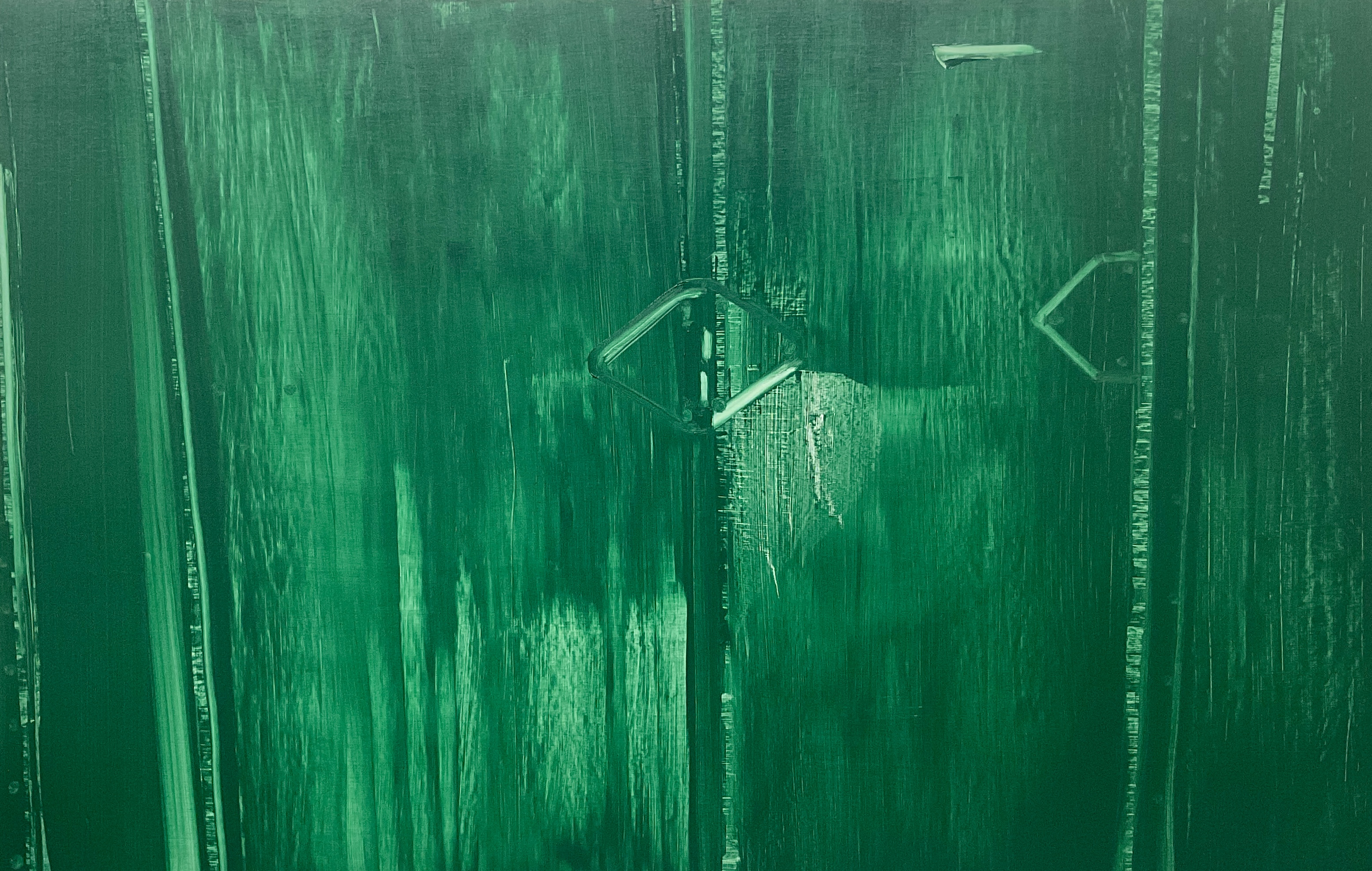 The No. 7 to the Dubrovnik, Oil on Plywood, 120 x 200 cm