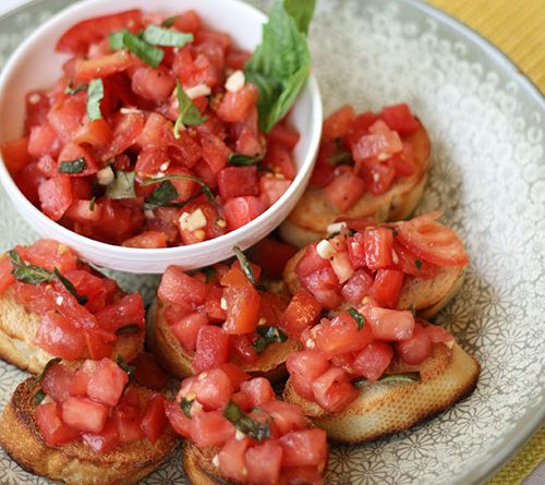 Tomato Bruschetta L M Companies