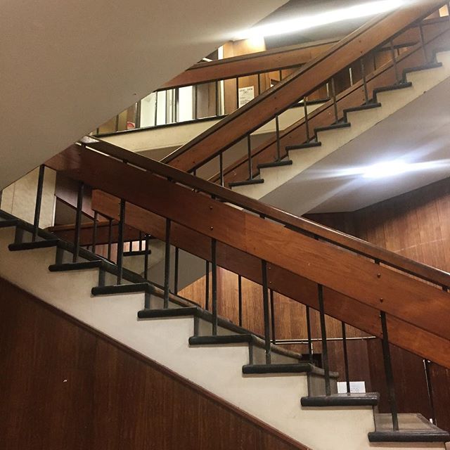 Steps inside UNSW Art and Design School.