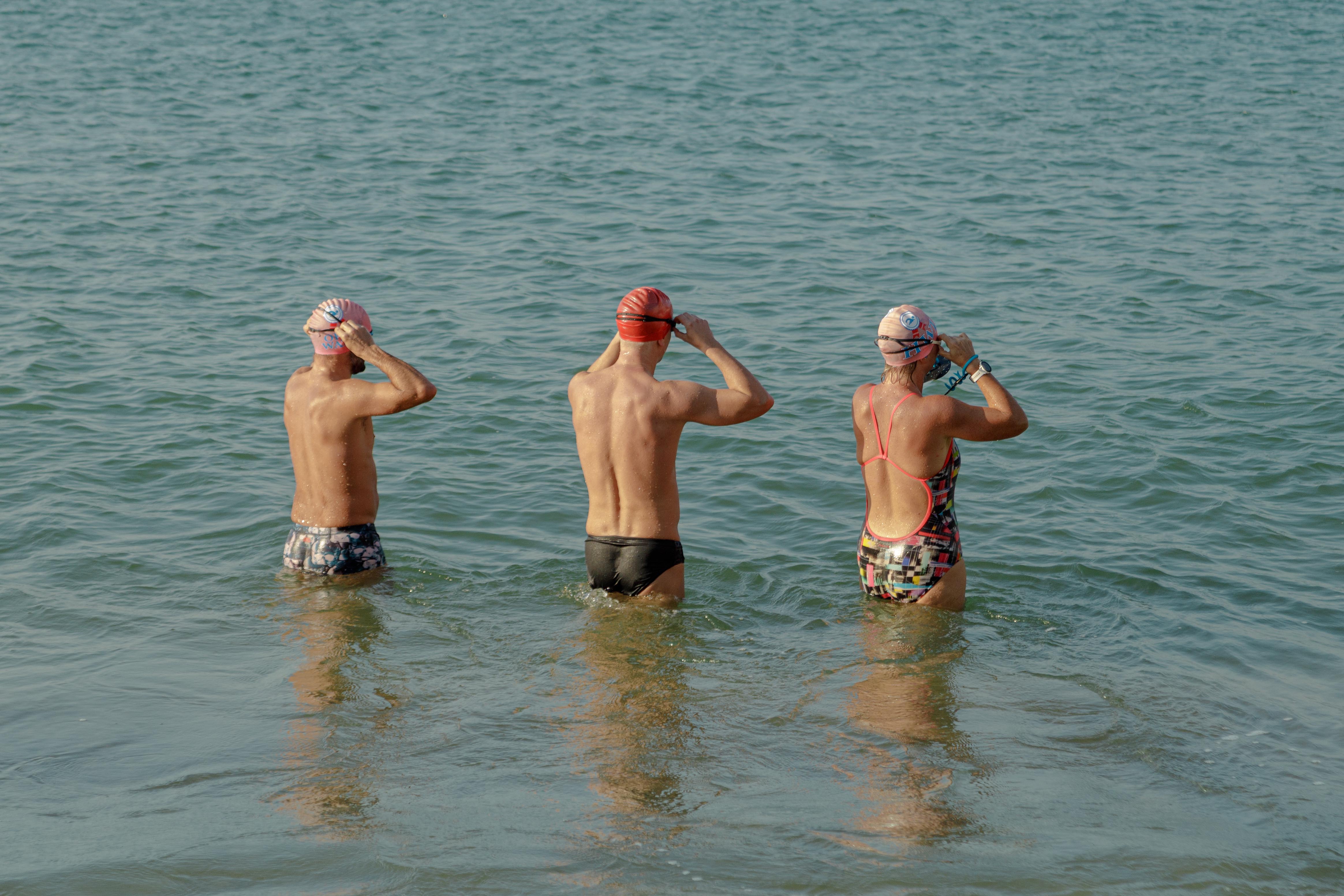 Open-Water Swimming Class With Olivier Courret for Monocle Magazine