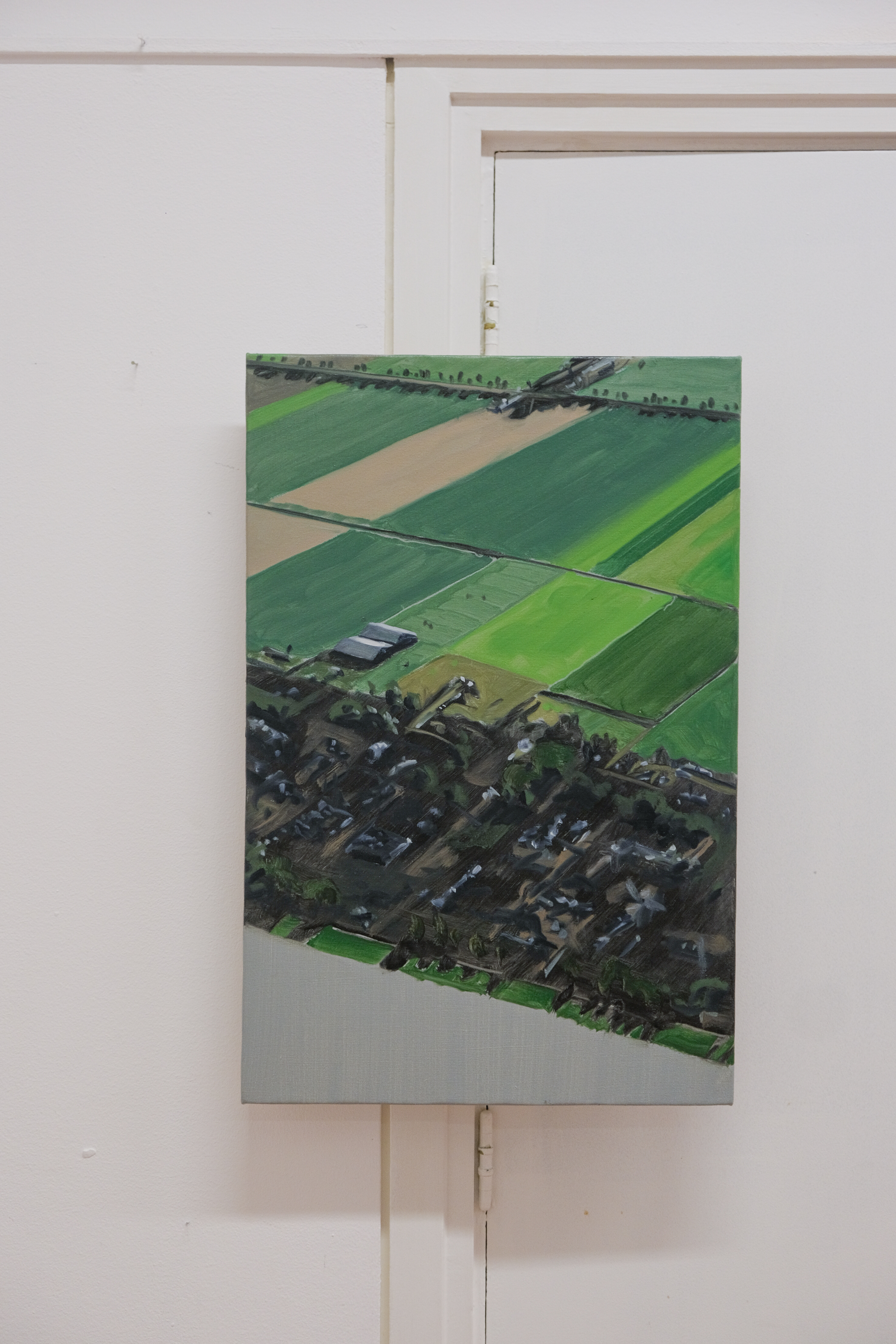 Edge of the City (2024) | Oil on canvas, 50 x 80 cm