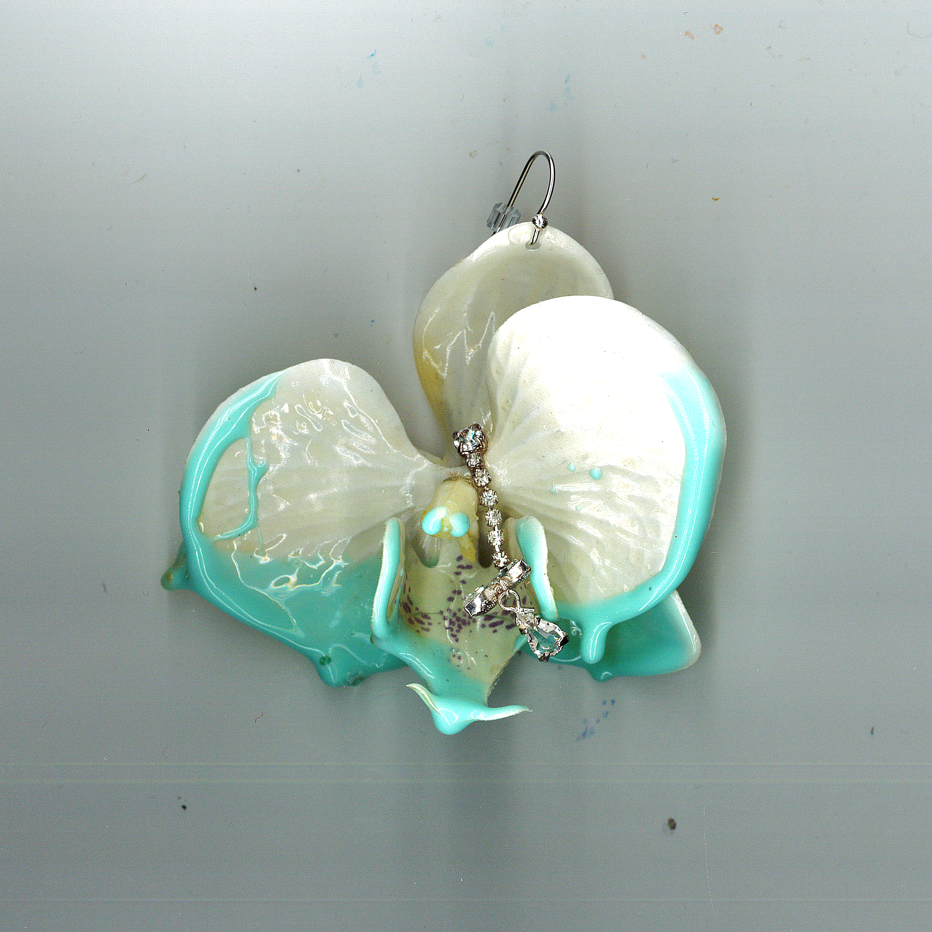 0073-02 MILKY EARRING | 210 sek/pc