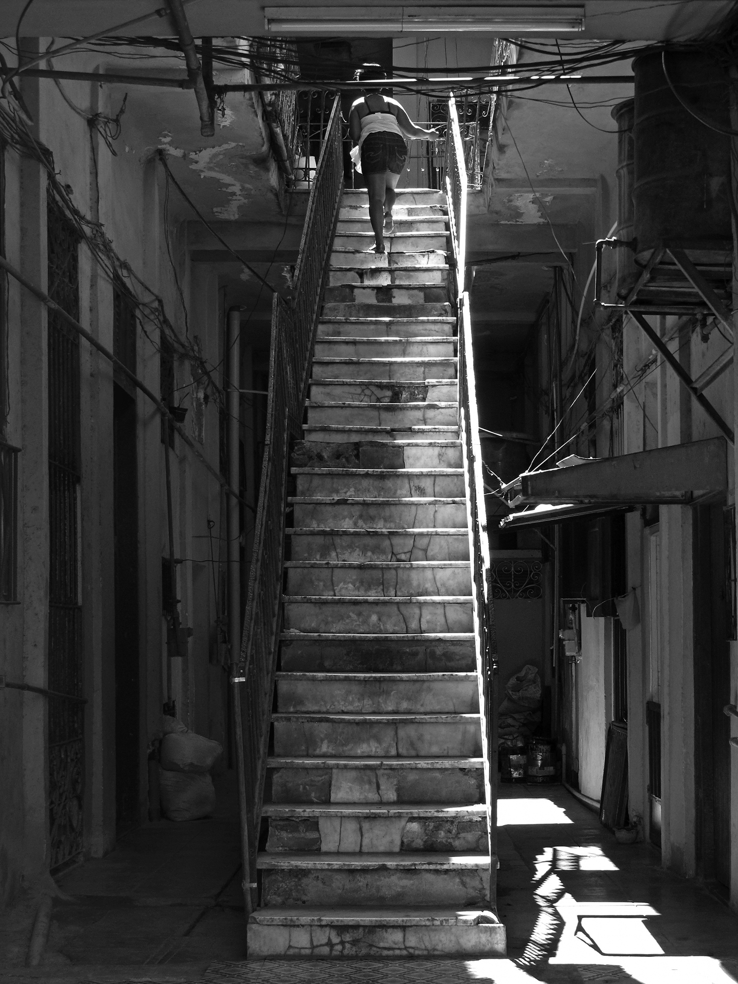 Chica y escalera, 250€