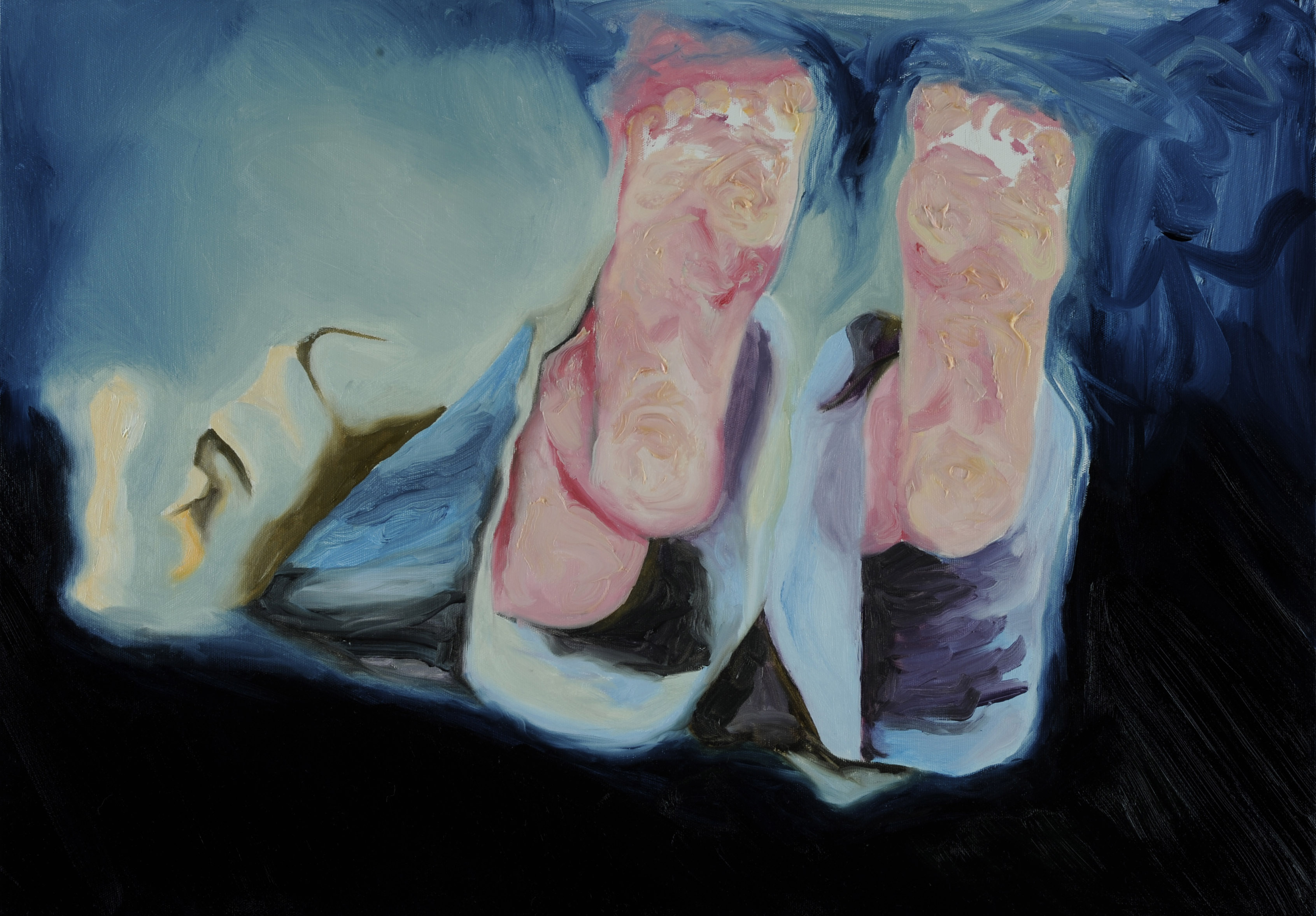 Untitled, Oil on linen, 60 x 80 cm, 2019