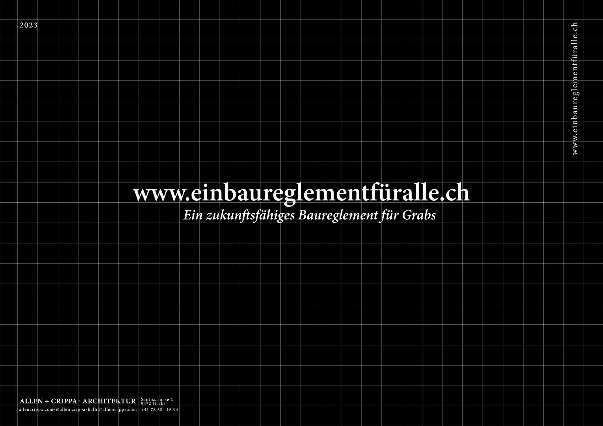 005 Ein Baureglement für Alle, Grabs