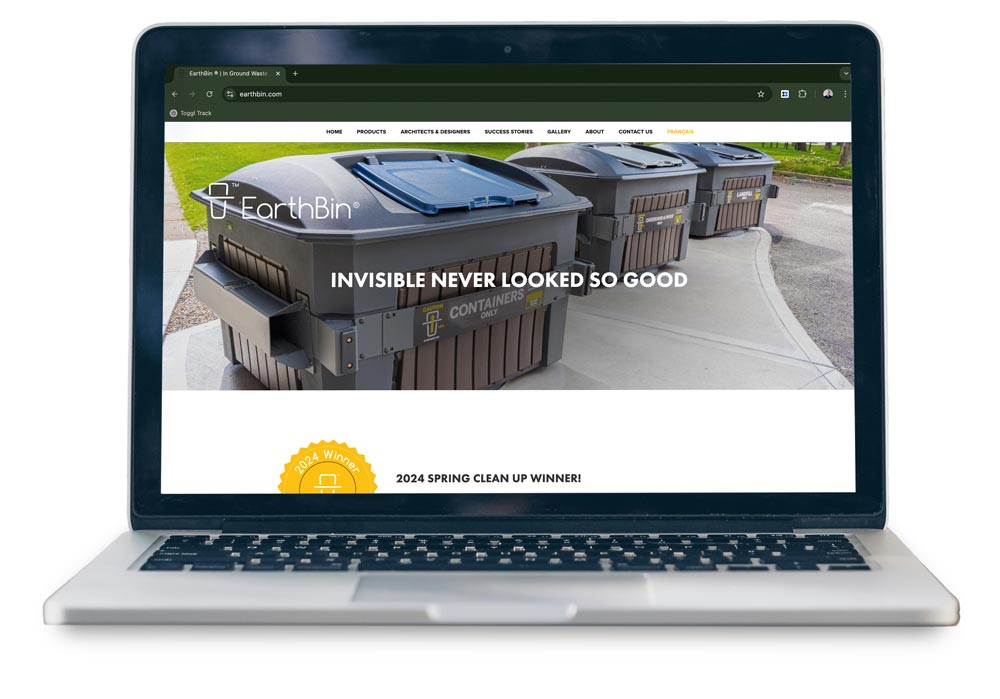 earthbin.com website