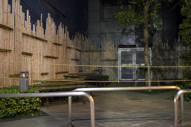 view of a park (quiet hours) // kuramae