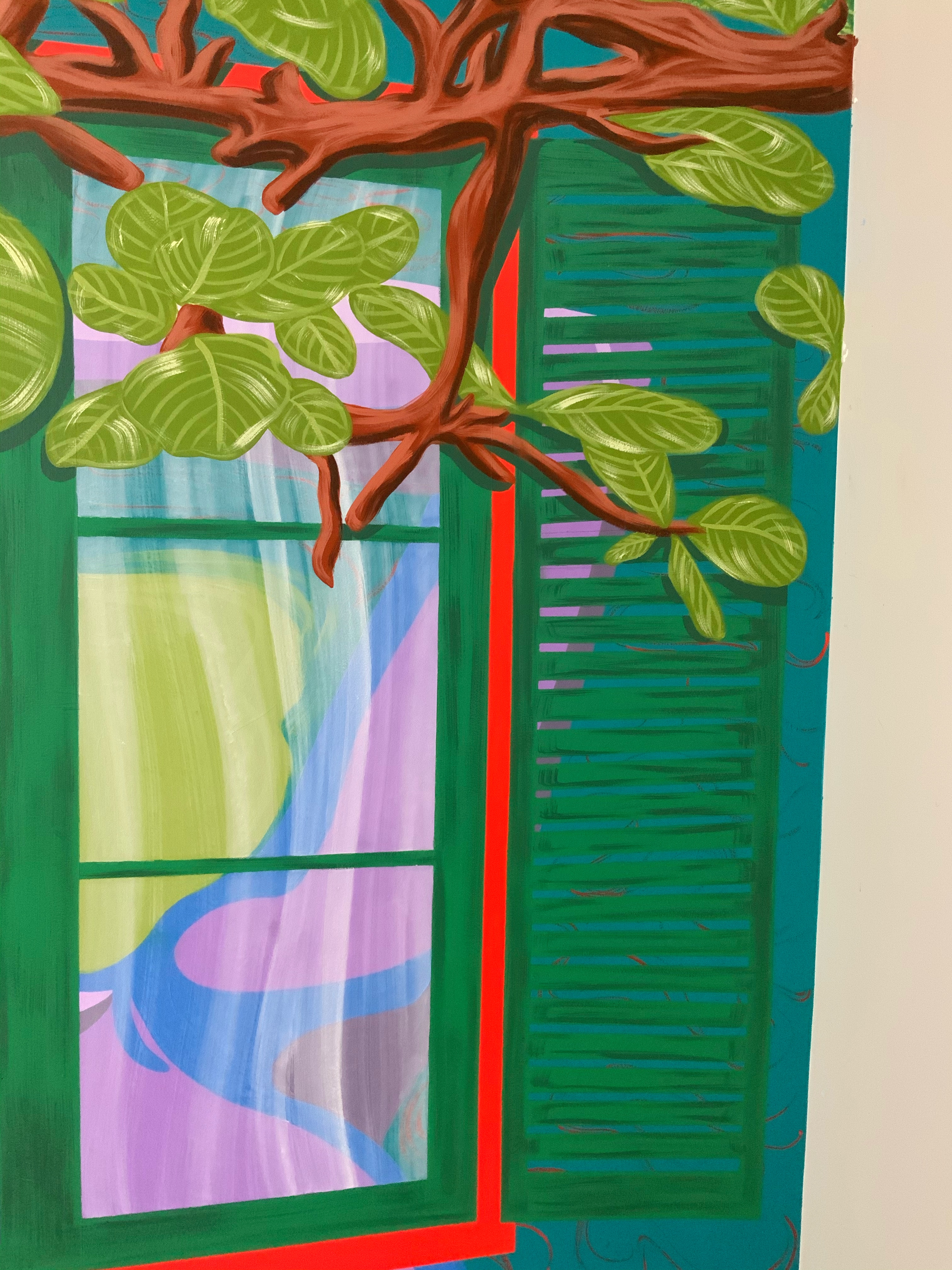 private residence mural / New Hampshire / 2021