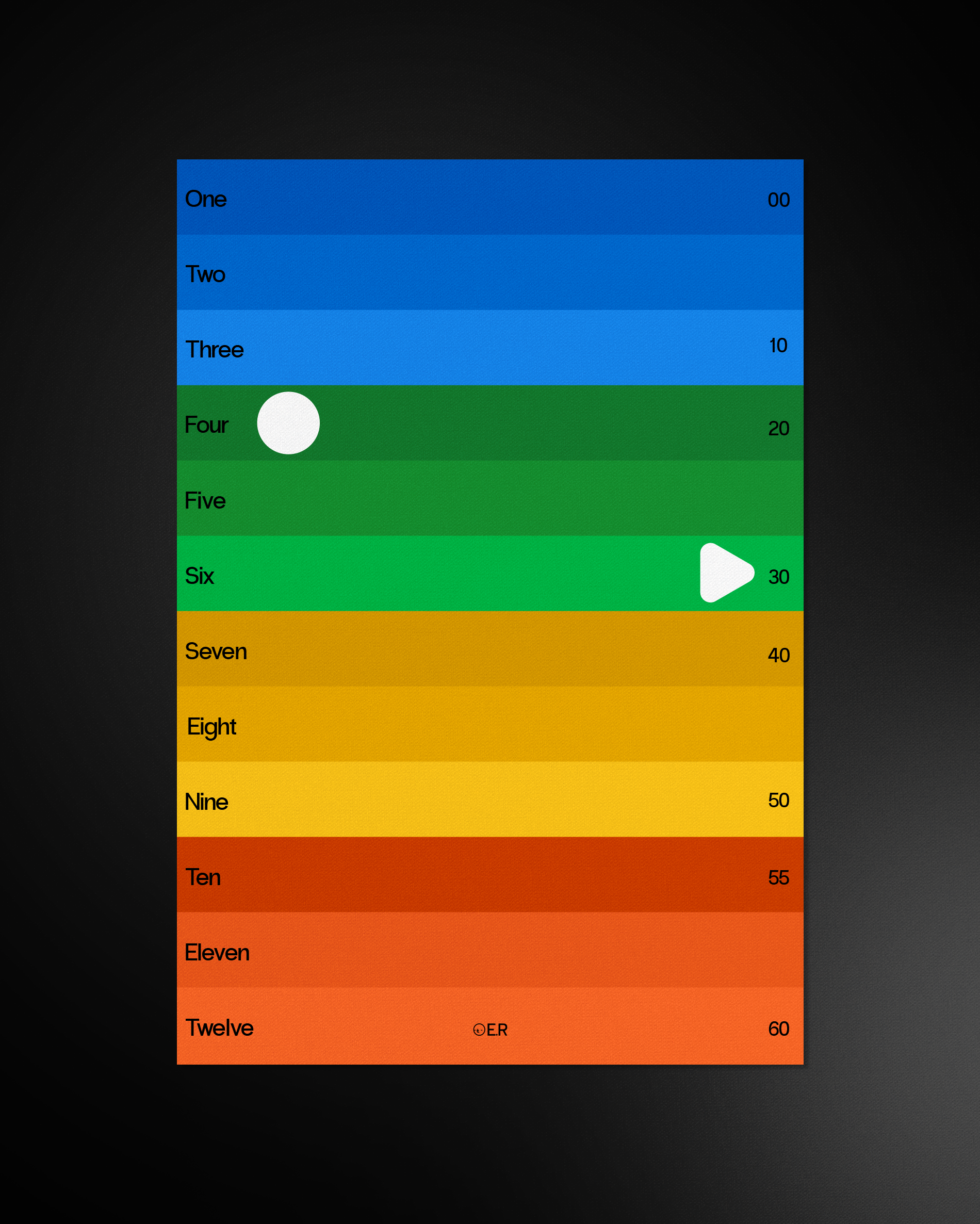 Isoldi™ Synesthesia Clock. ✶2023