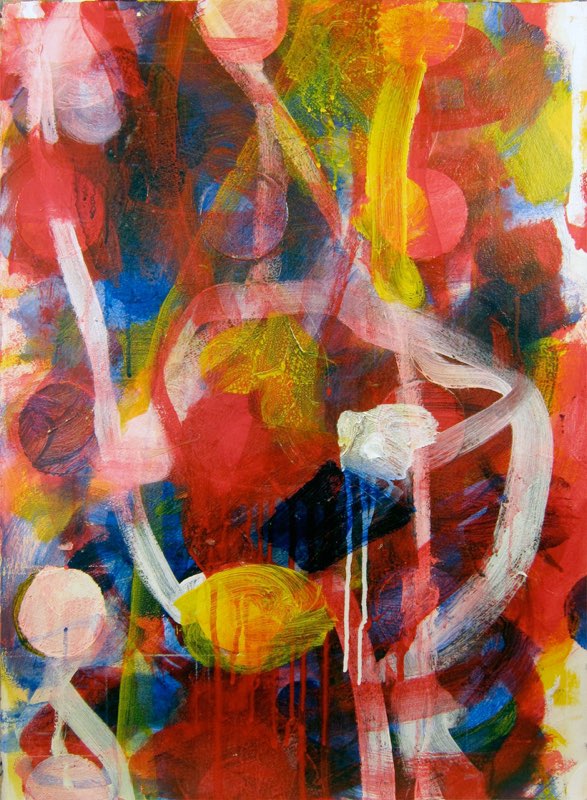 Shape 2016-17acrylic/paper  22x30”