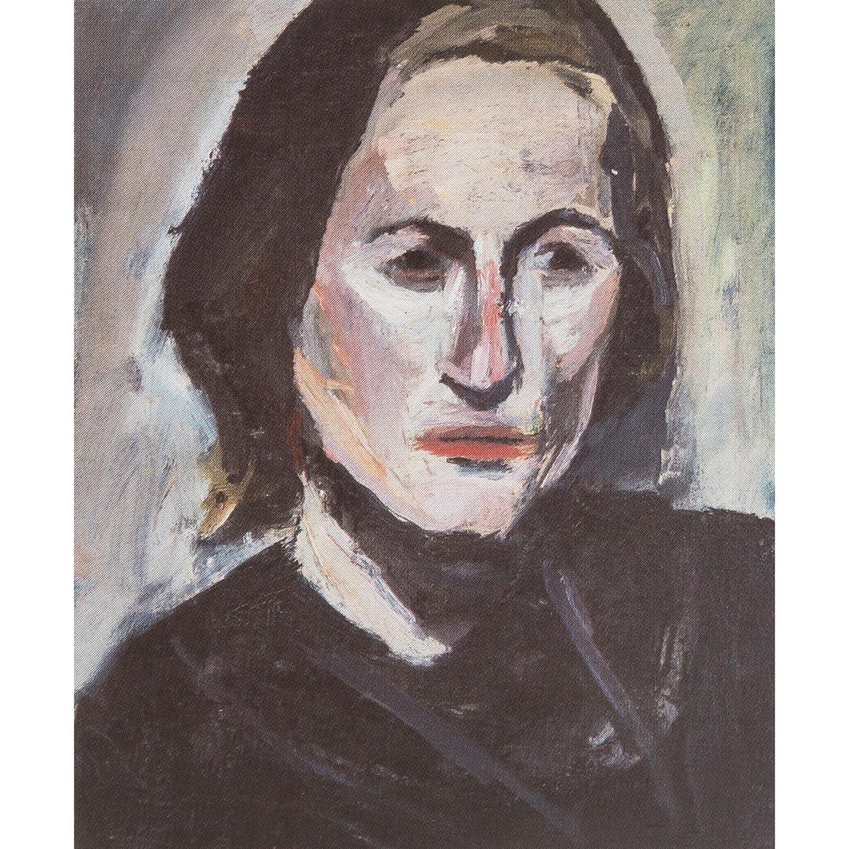 Portrait of Gillian Randall, 1962Oil on canvas50 x 40cm