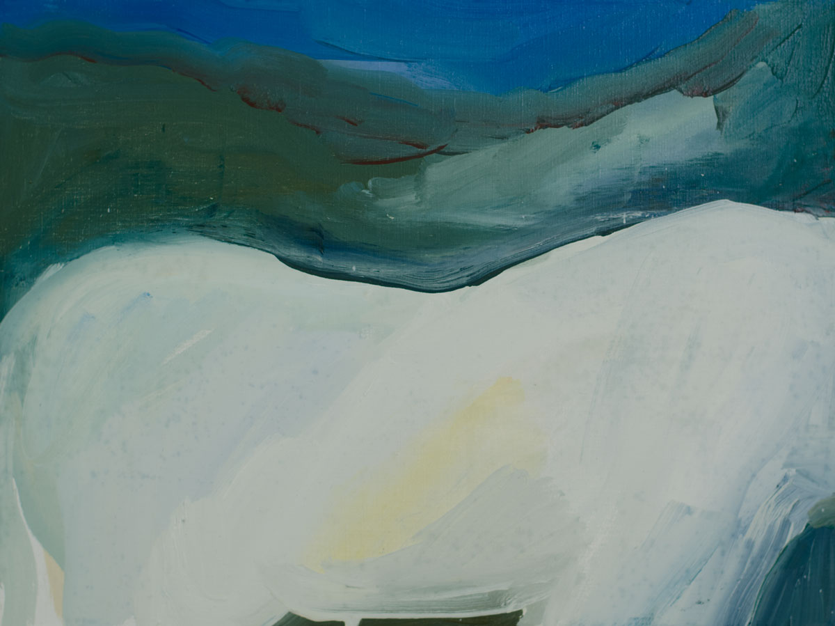 White Horse 12x16" oil on linen 2019