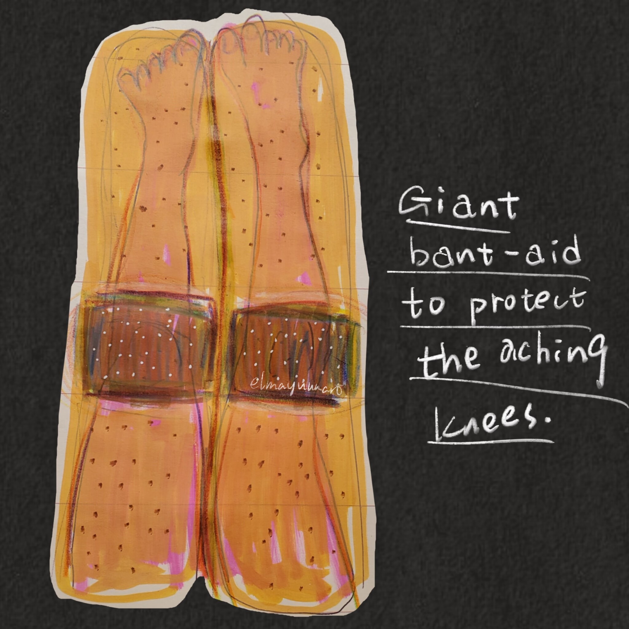 Don't overlook the issue with your knees