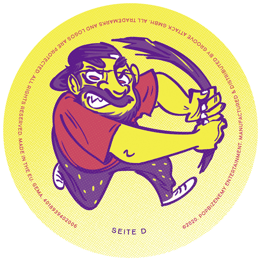 Vinyl Label "Popbiz Enemy"