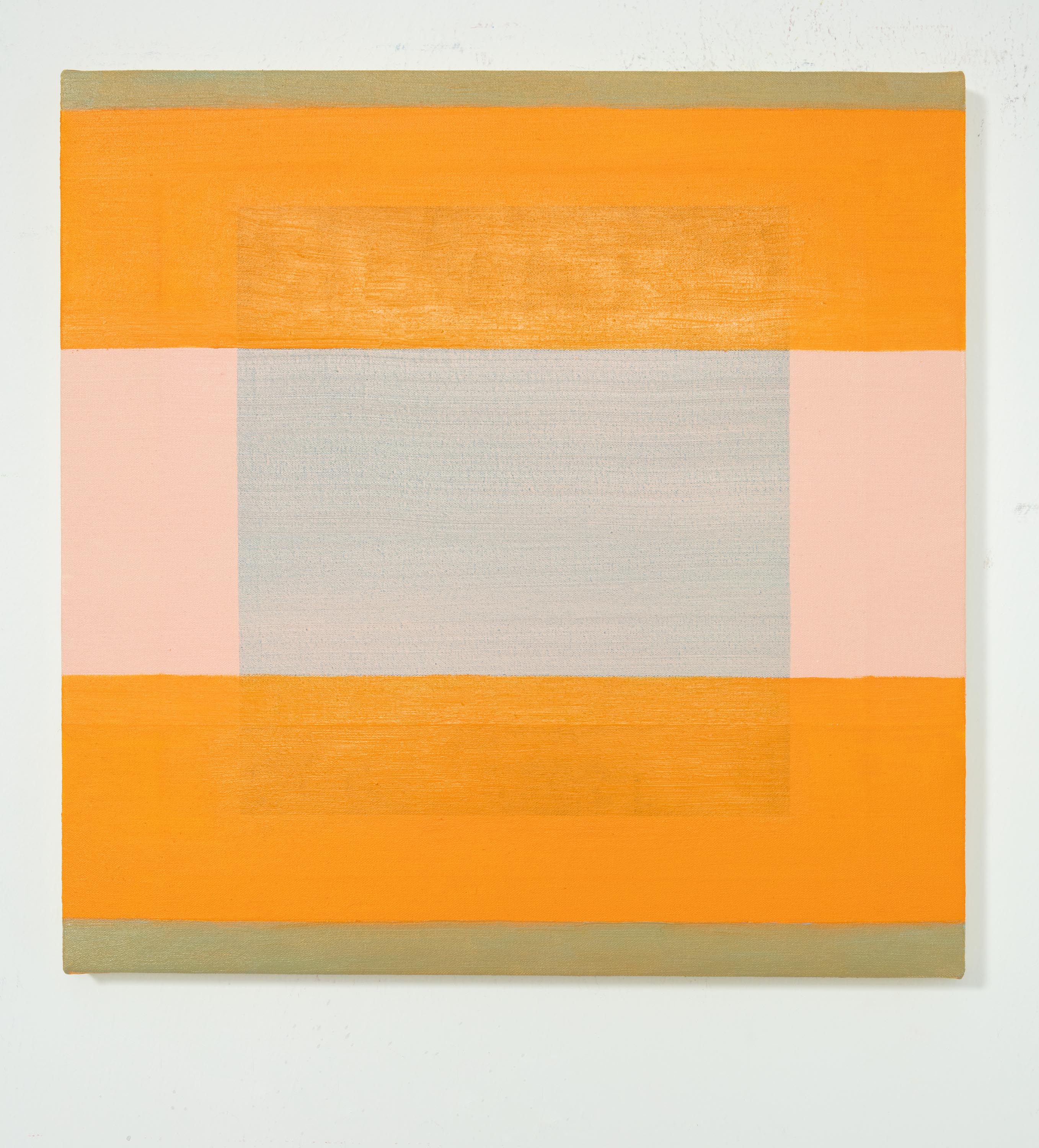 Gulmira#2, 2025, oil on canvas, 40 x 40 cm