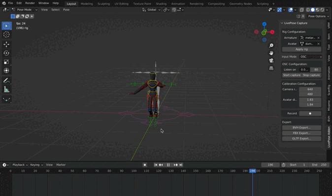 ADD-ON LIVEPOSE CAPTURE