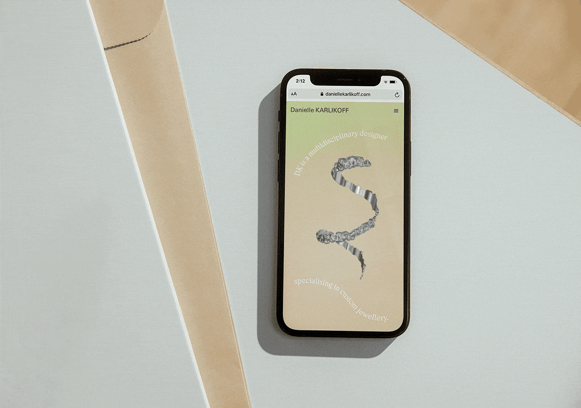 Danielle Karlikoff | Website design and 3D animation