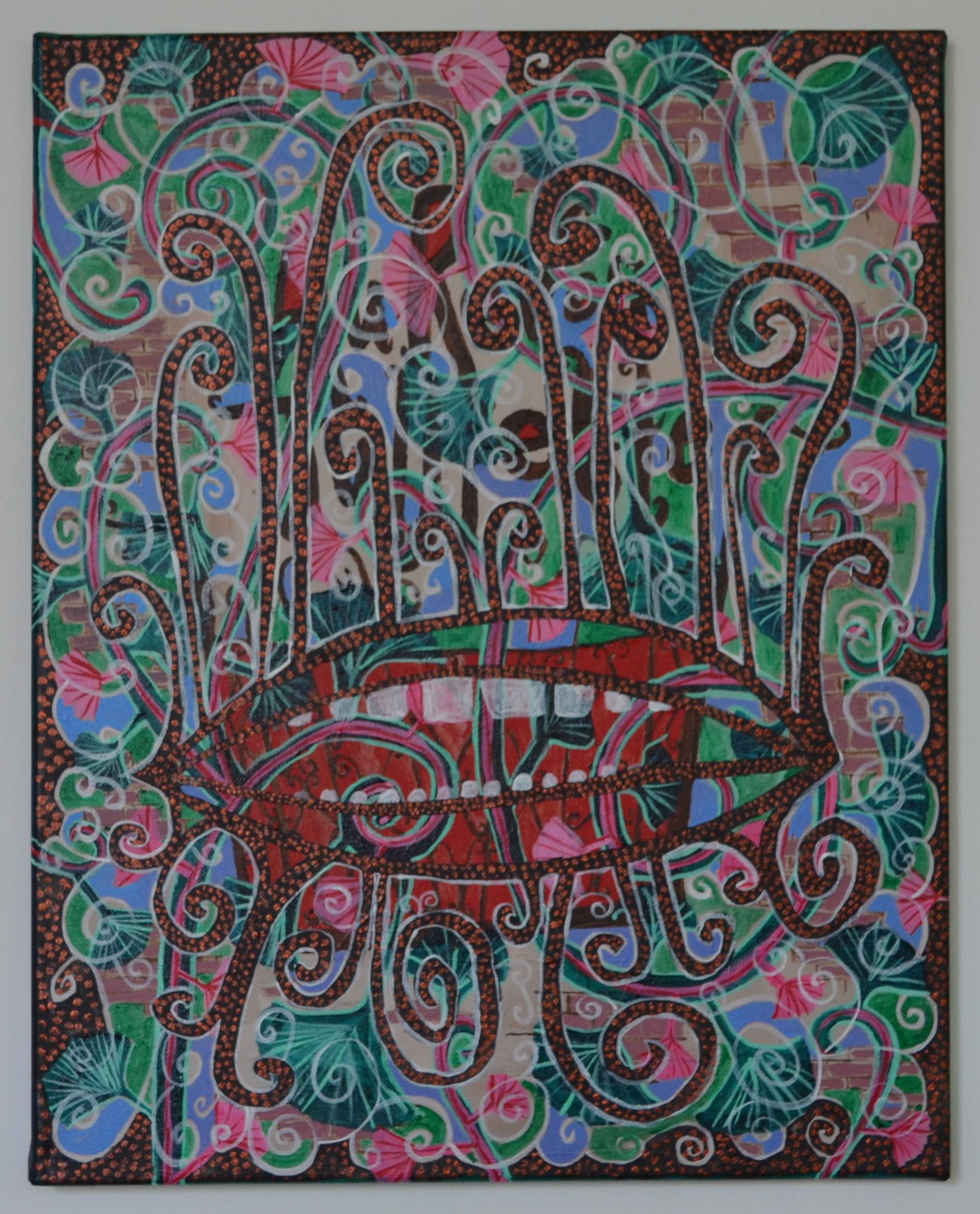 Susan Finlay - The Rolling Stones, Acrylic on linen 