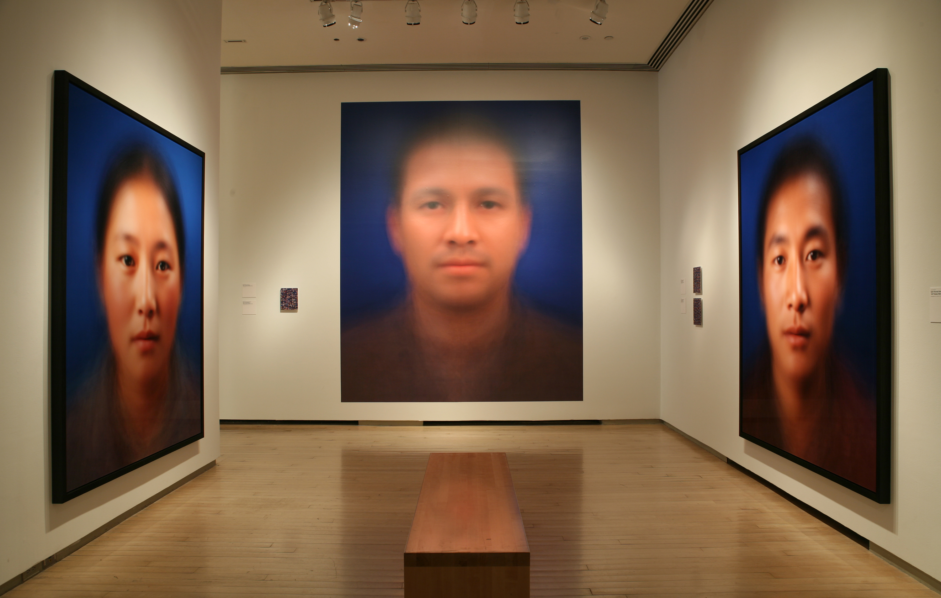 Atta Kim, On-Air 2006, Installation shot, Courtesy of the International Center of Photography