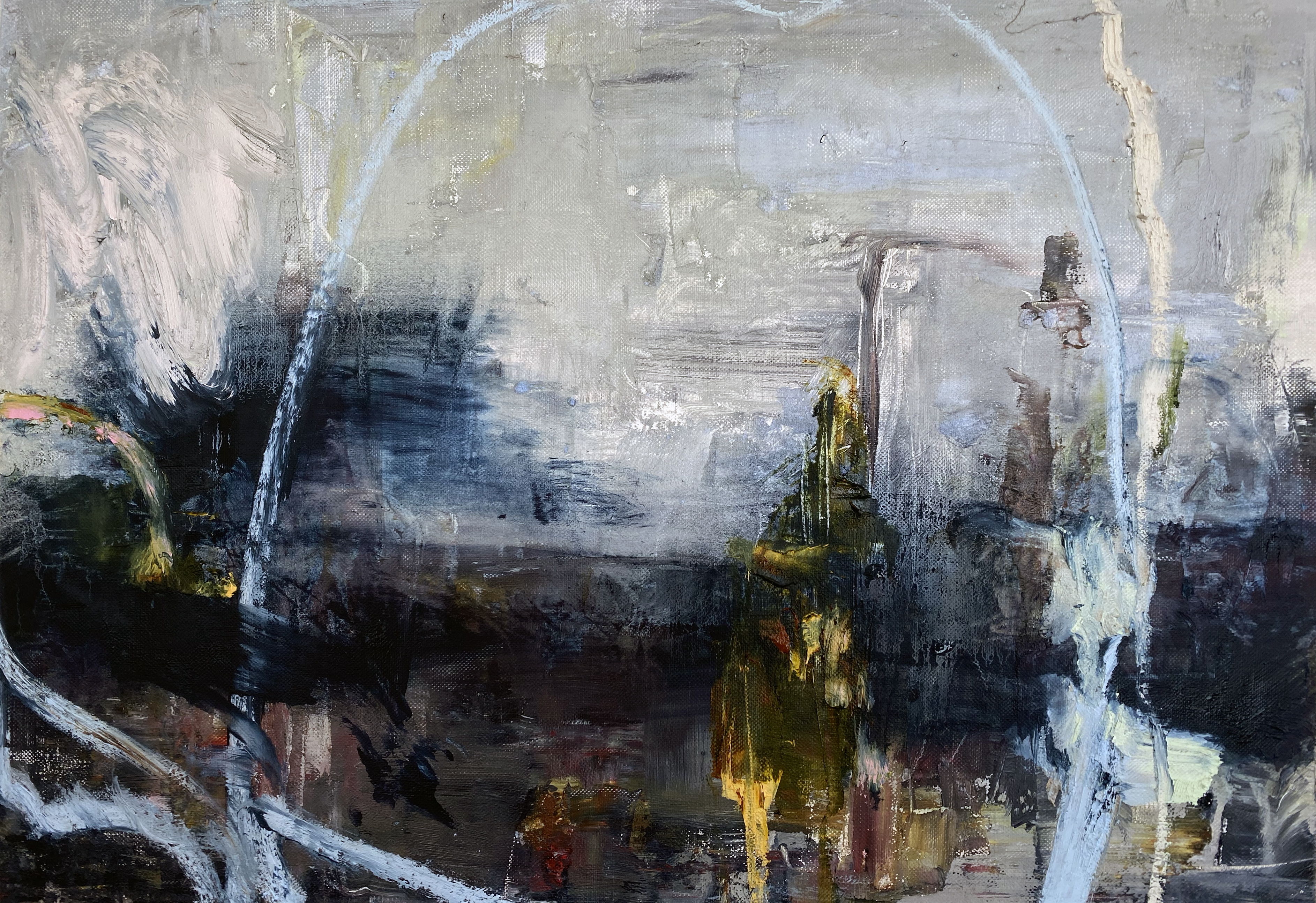 6. Untitled 2020 oil on canvas 20.5 x 14’ inches