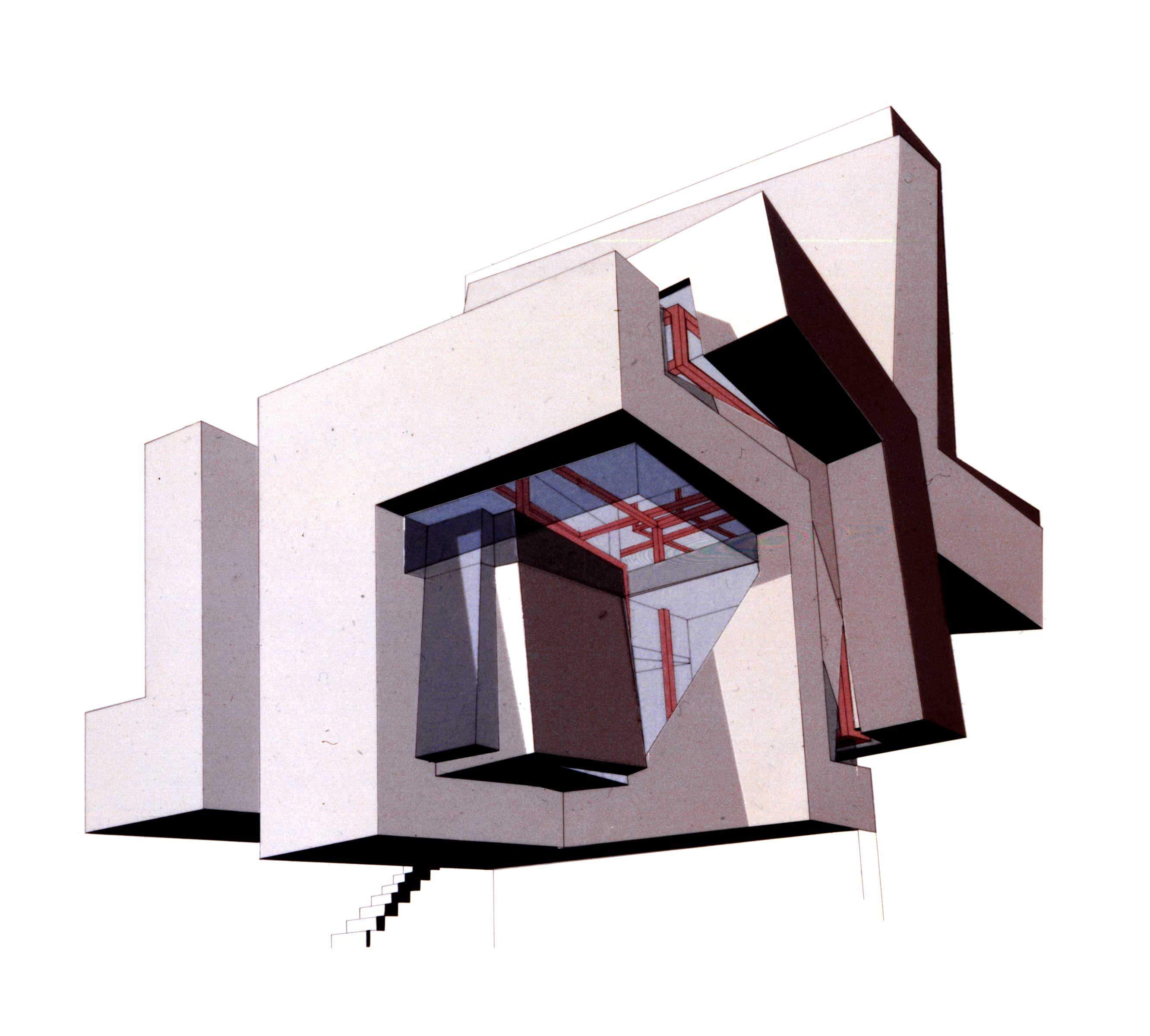 Guardiola House 1988 - EISENMAN ARCHITECTS