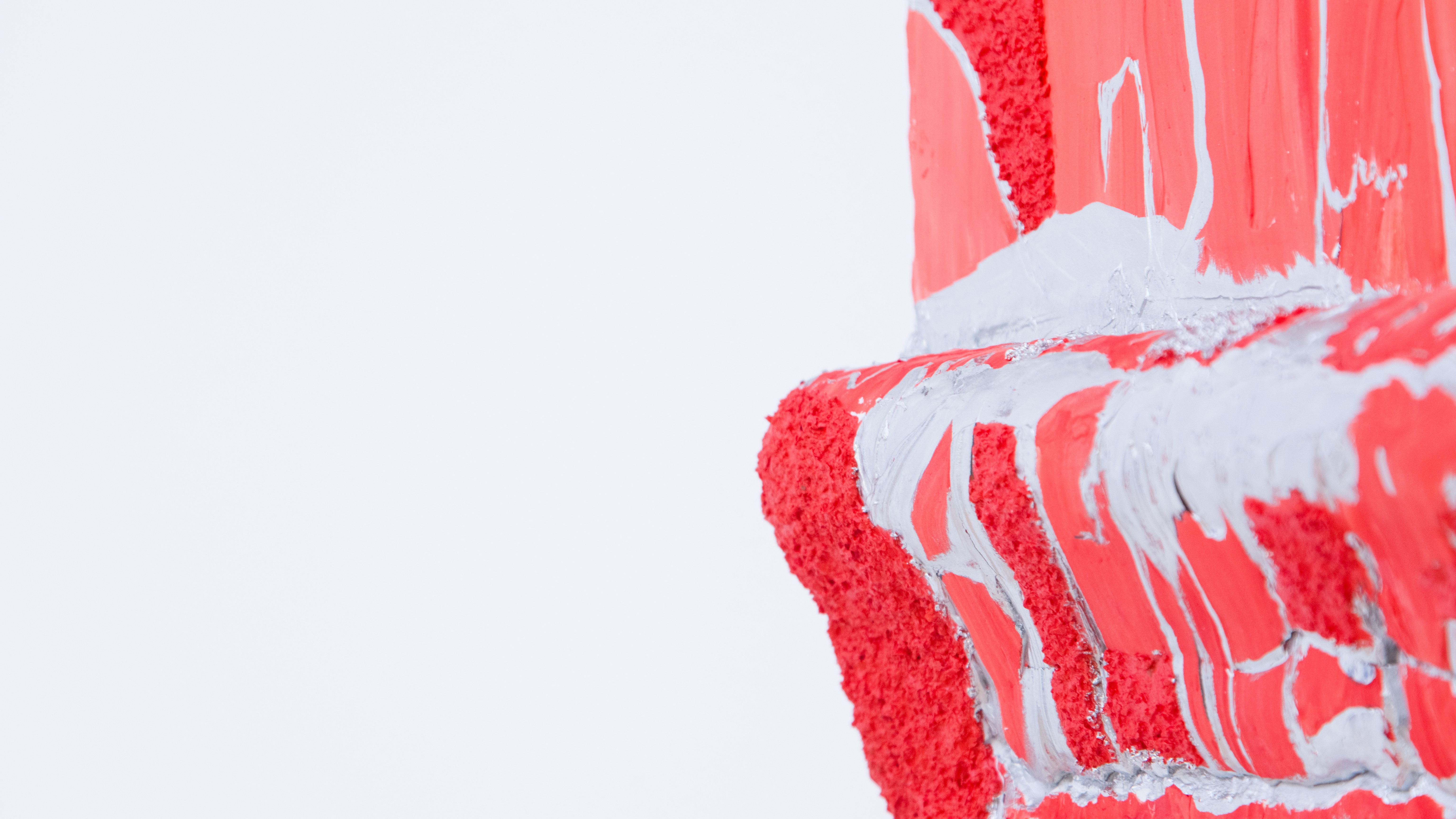 Event Horizon 2025 Acrylic and Volcanic Pumice on Panel 8" x 8"