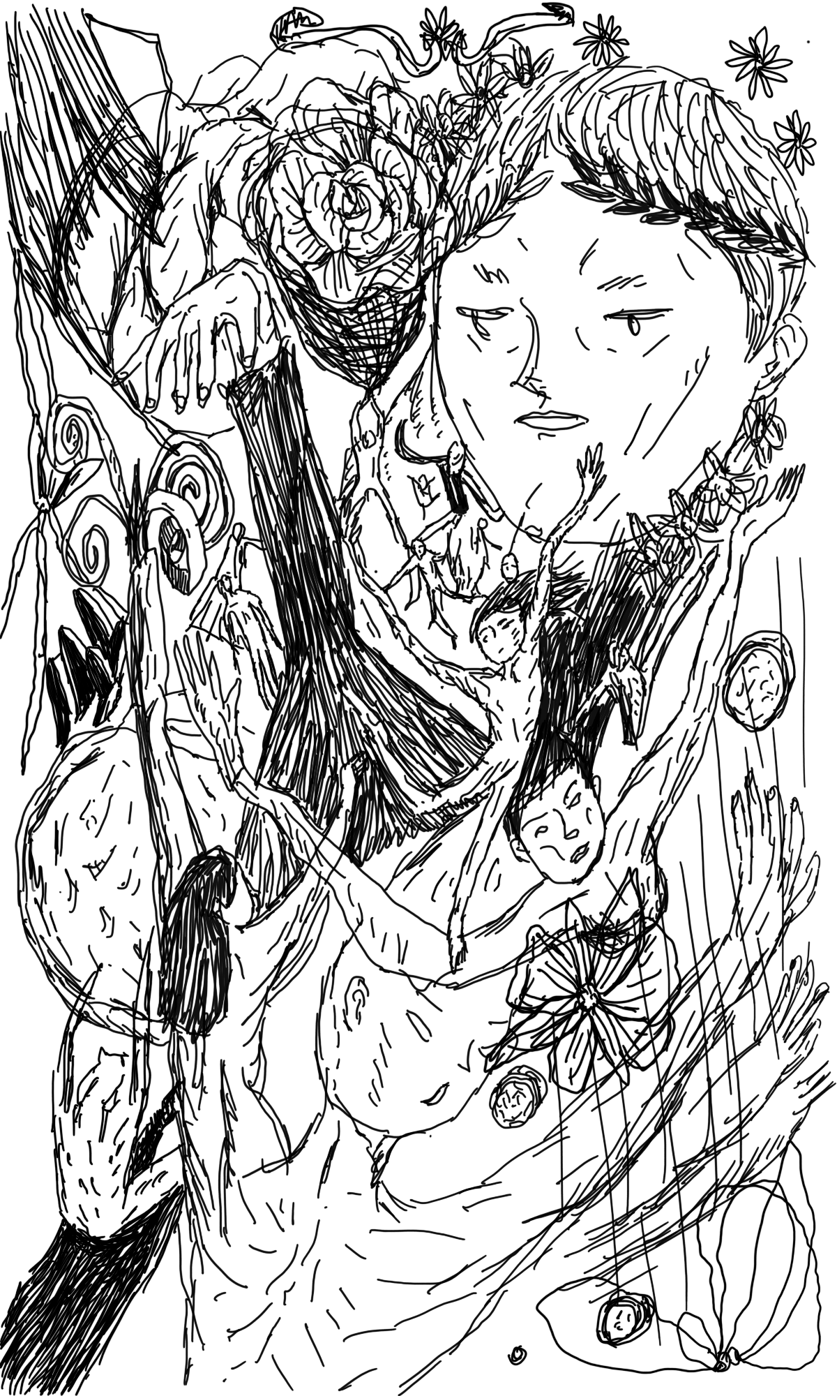 혼란속의 형제들_Brothers in chaos_digital drawing_2020