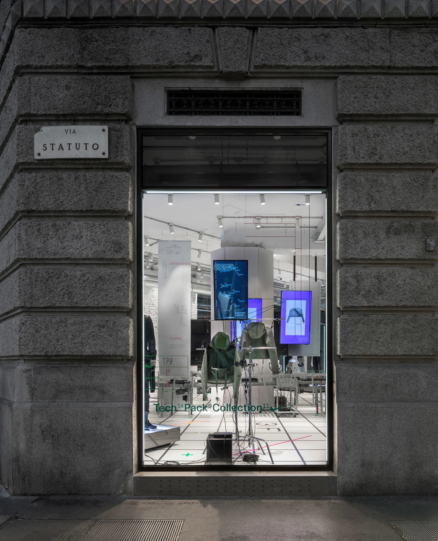 Nike Lab Tech Pack launch in Milan