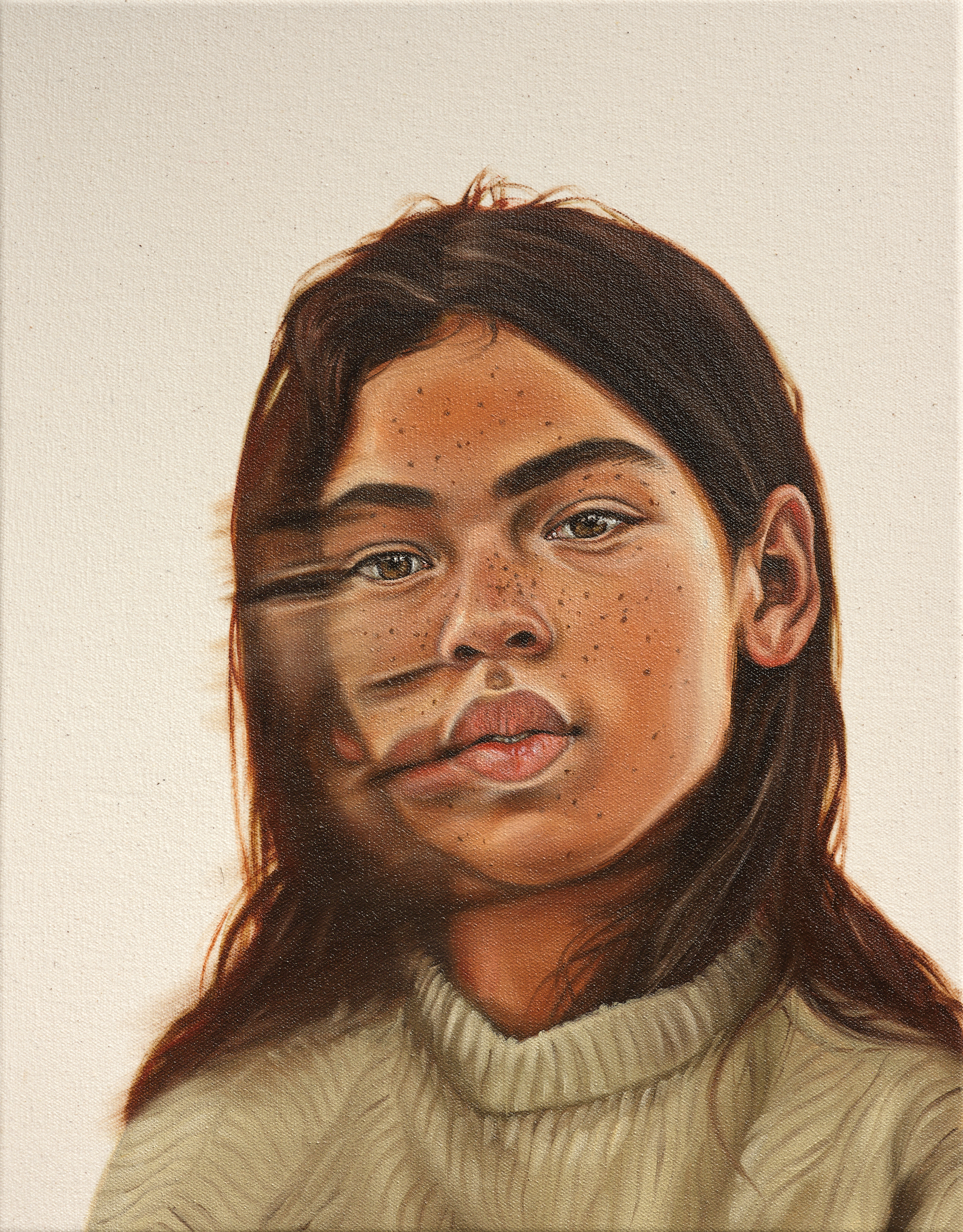 See the Stars, Oil on Canvas, 14 x 18", 2022