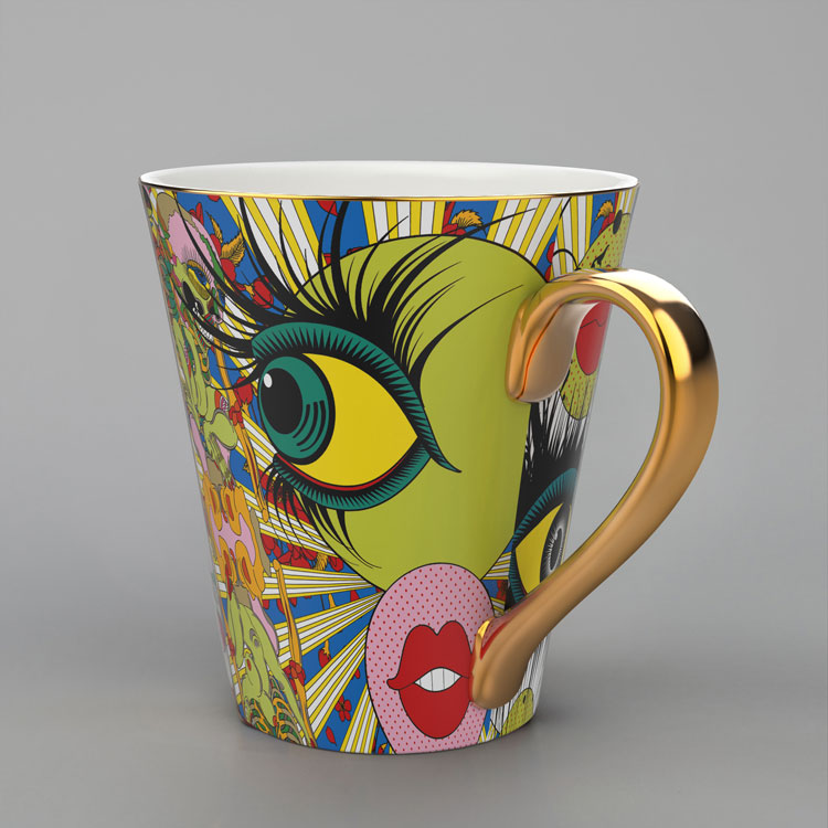 田名網敬一 ミニカップ エスプレッソ Keiichi Tanaami