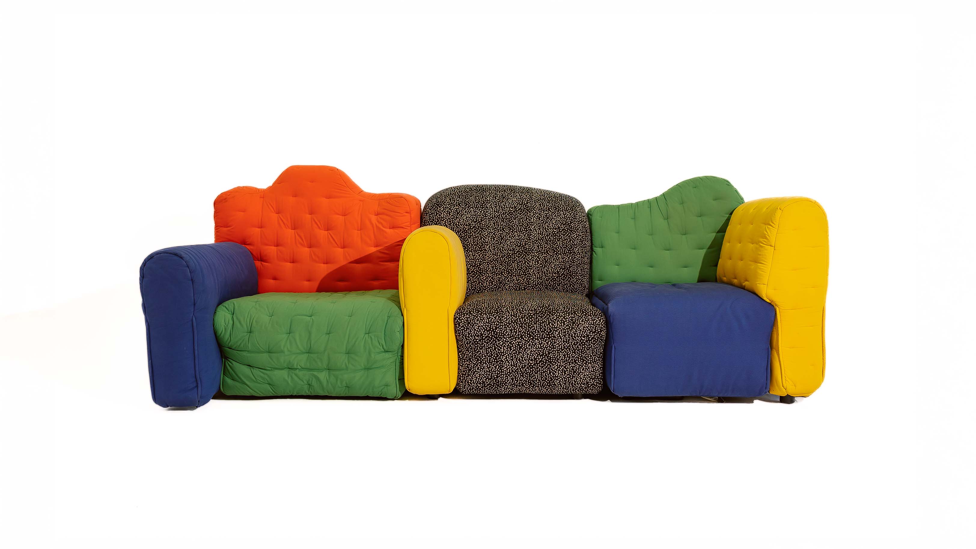 cannaregio sofa by Gaetano Pesce for Cassina 1987 with original upholstery for sale by sweeterfat