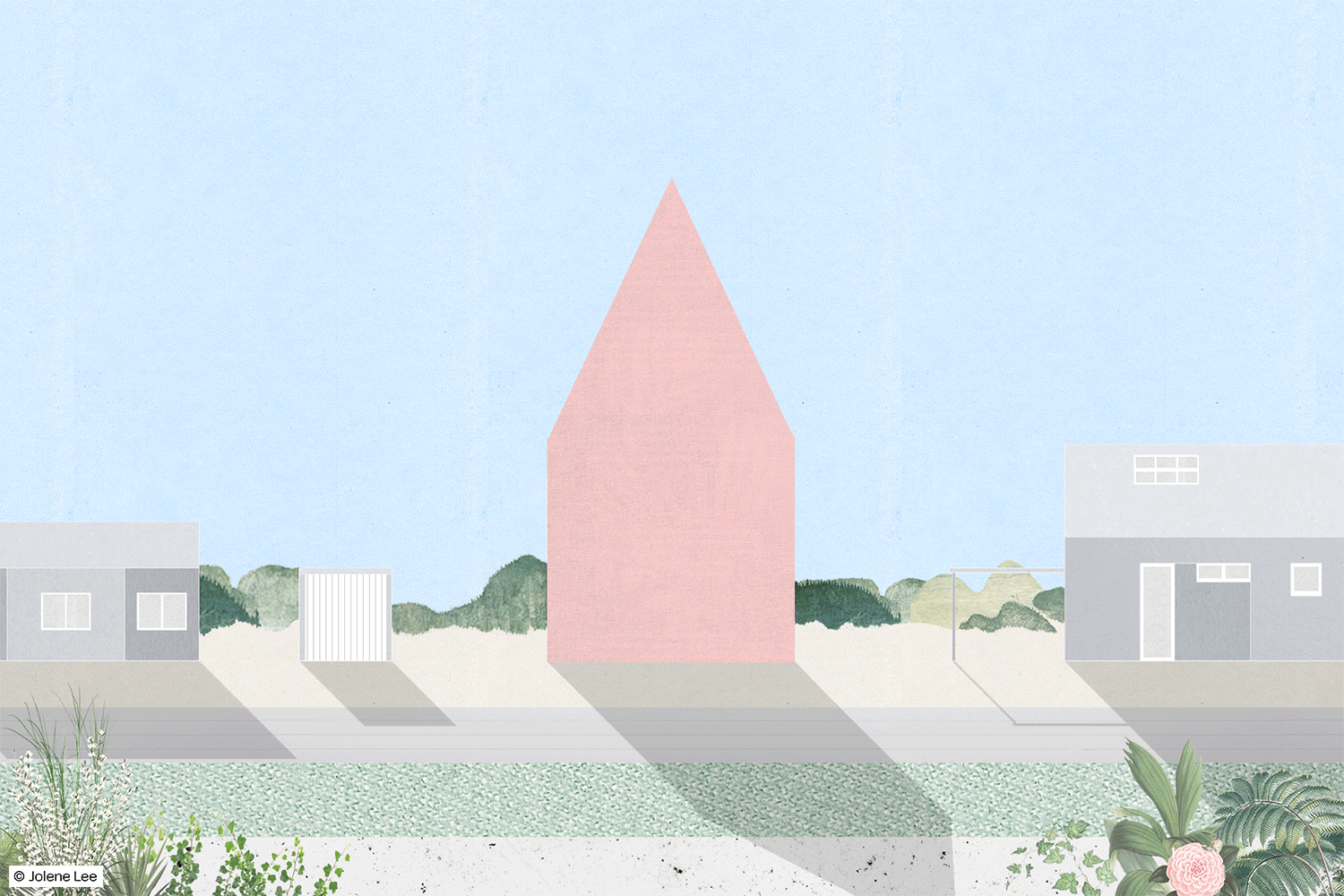 jolene lee the barn 2017 massing collage