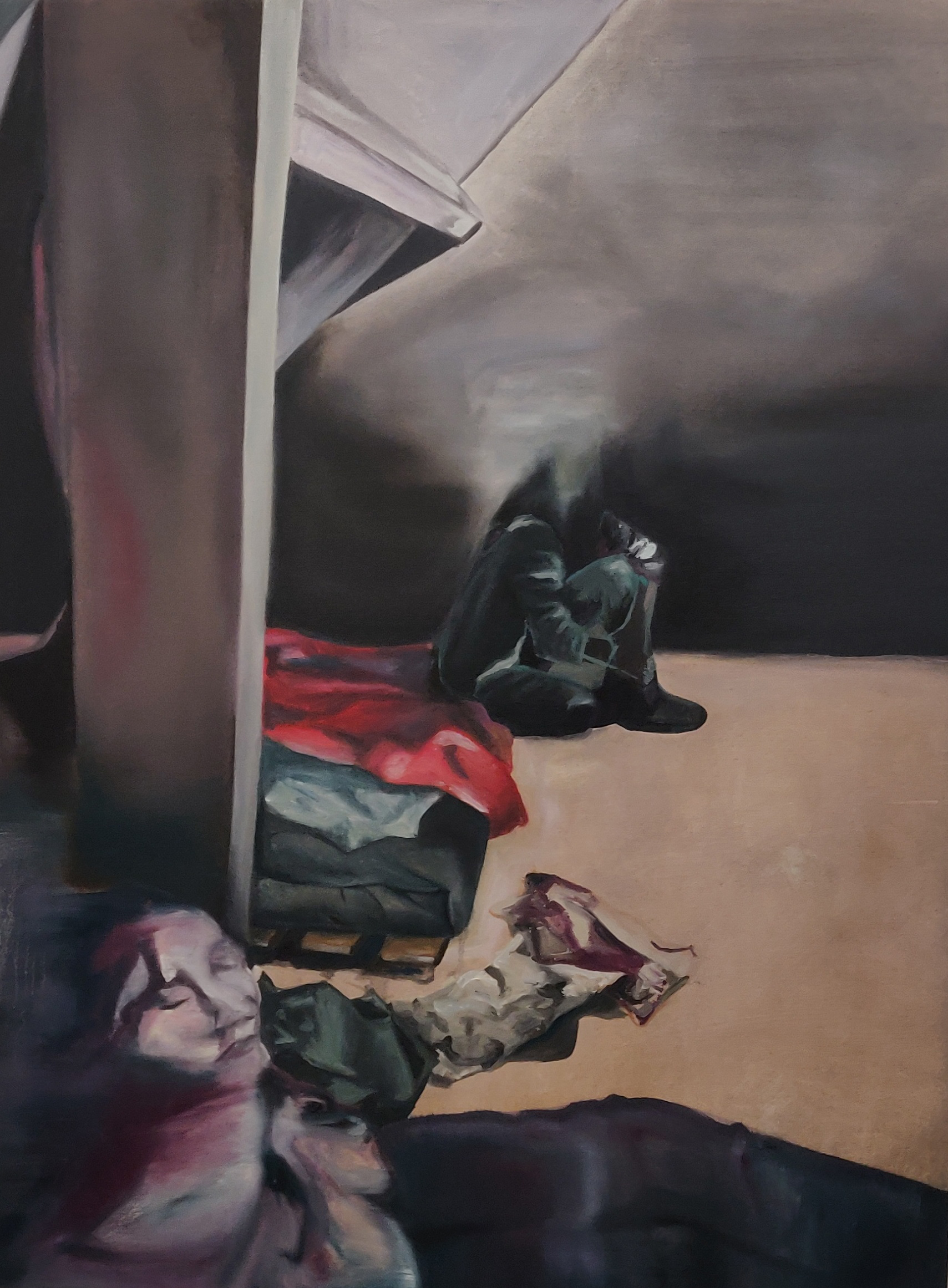 Untitled, Oil on canvas, 120 x 90 cm, 2019