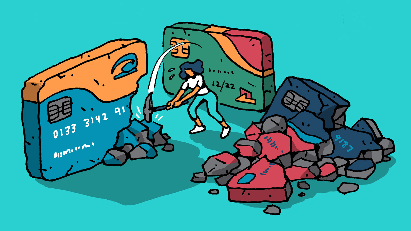 How to get rid of credit debt