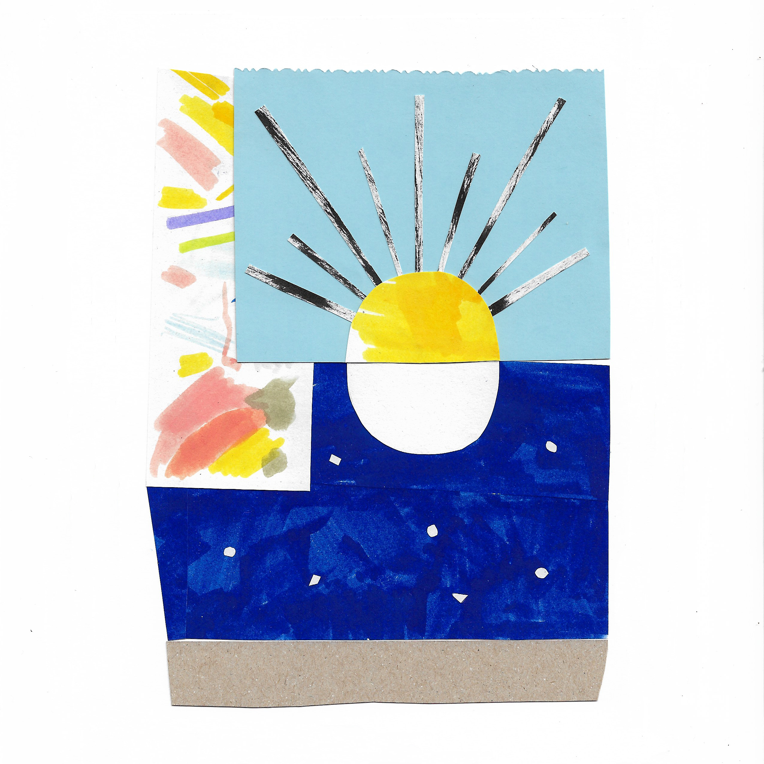 "Sol e Lua", 15x21 cm, august 2020