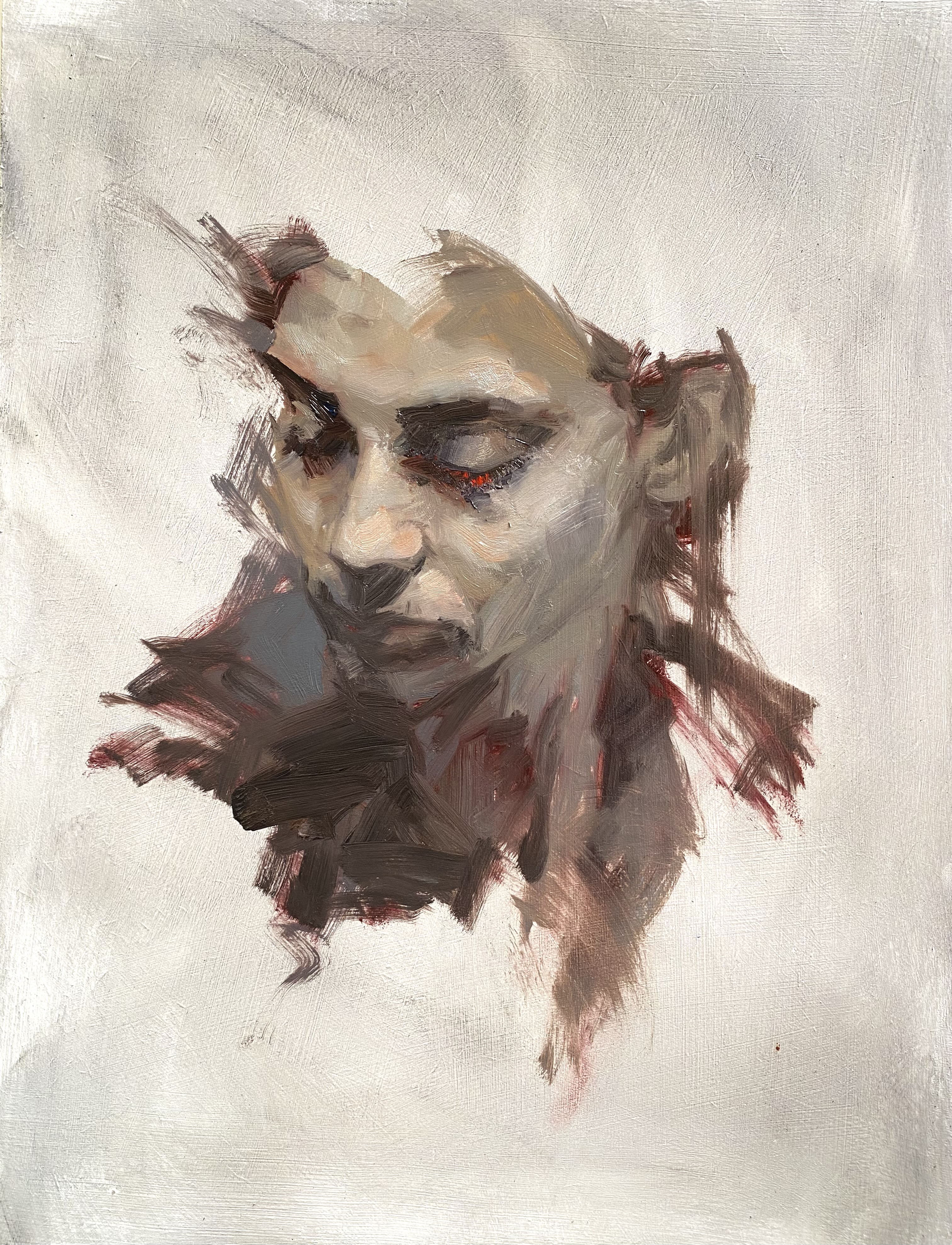 untitled, 202532 x 24 cm oil on board