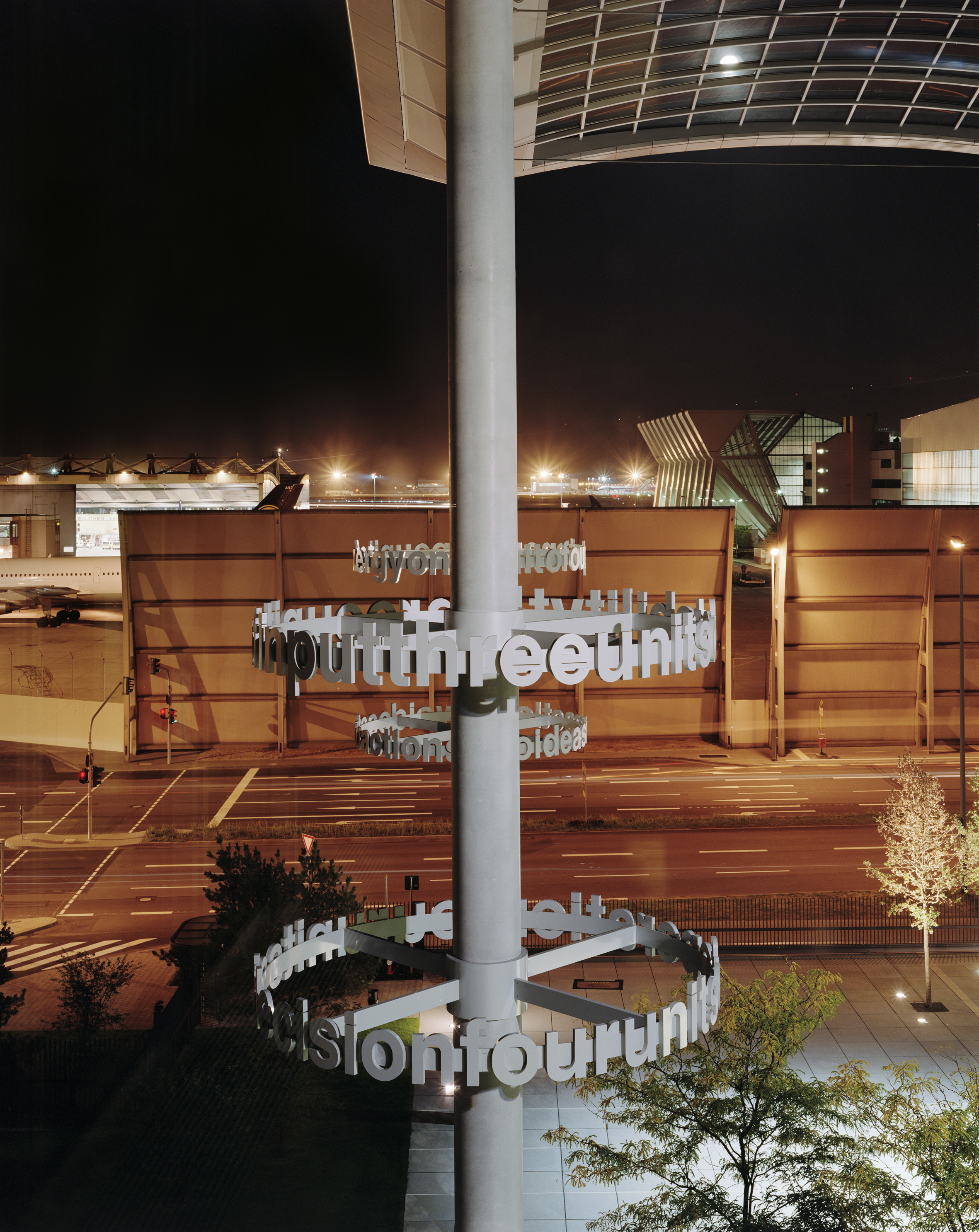 Four Levels of Exchange, Lufthansa Headquarters, Frankfurt, 2005