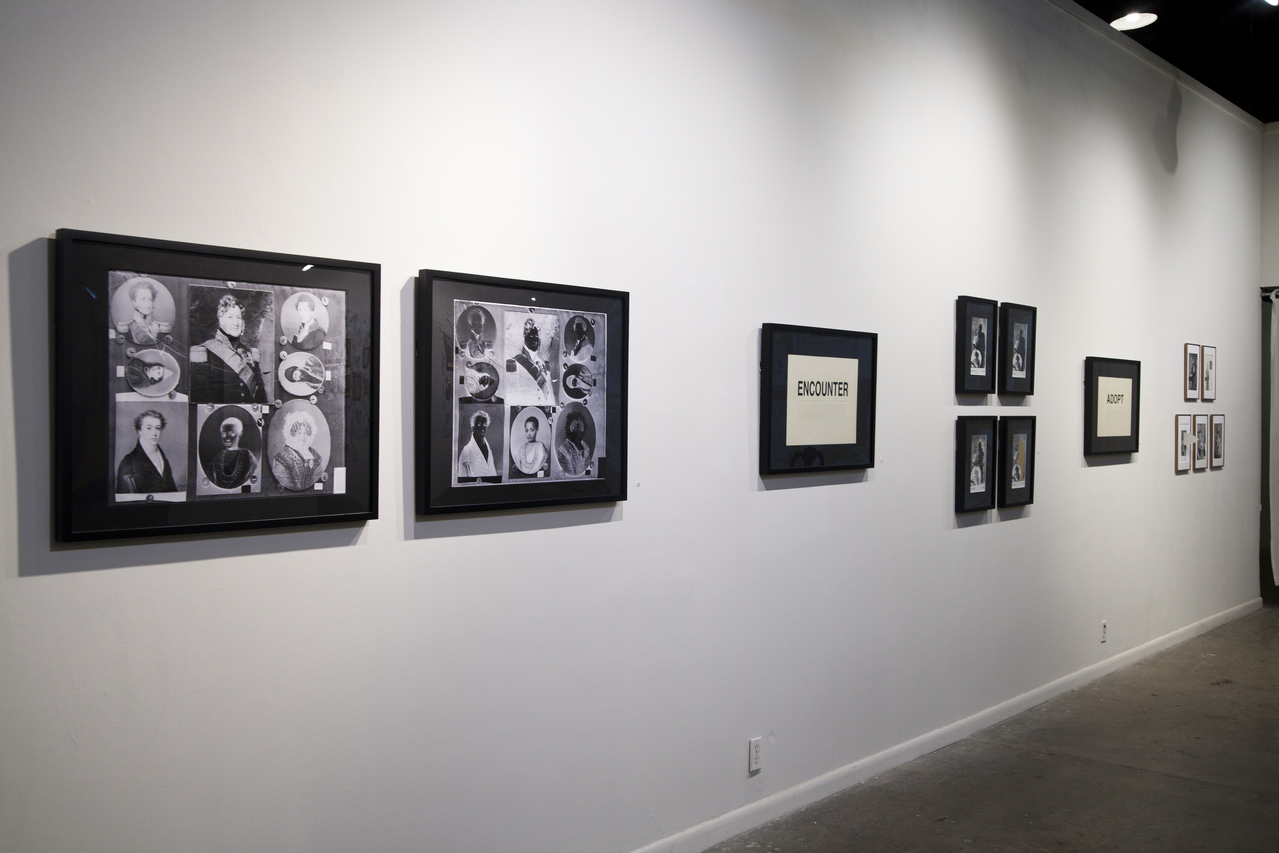 ኣለማየሁ I saw the world installation image. Photo credit: Rebecca Marino