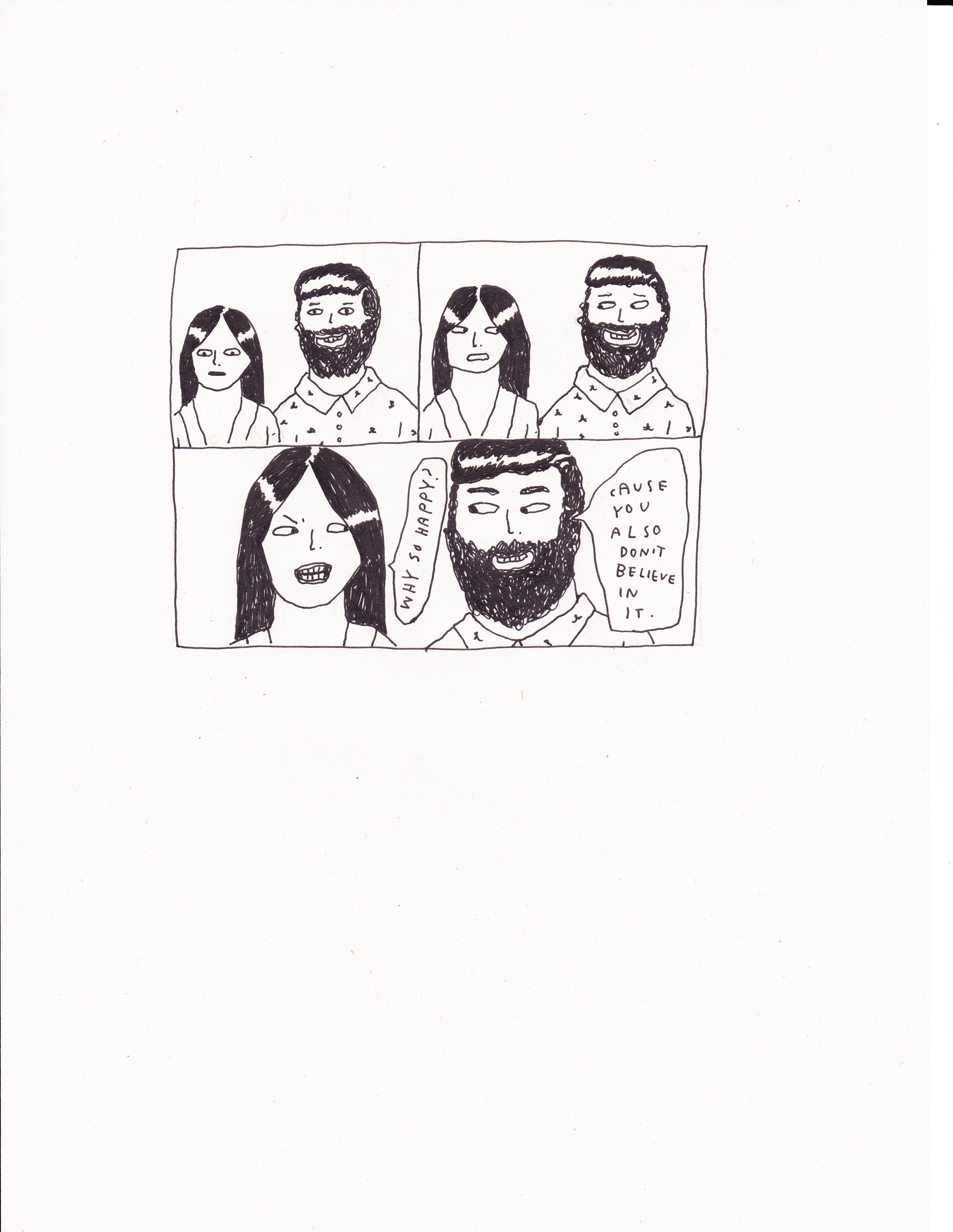 68 stupid rude drawings. 2016Ink on paper30 × 21 cm