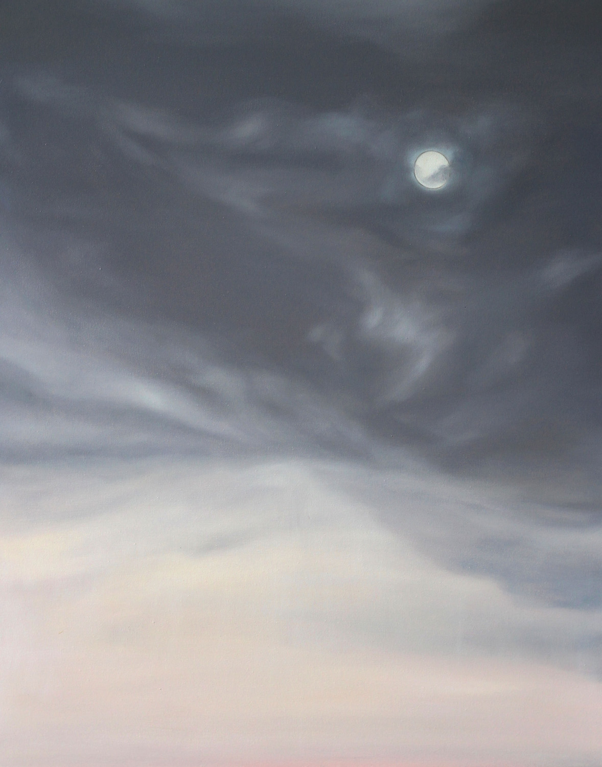 Hidden People, Oil on Canvas, 750 x 600mm, 2018