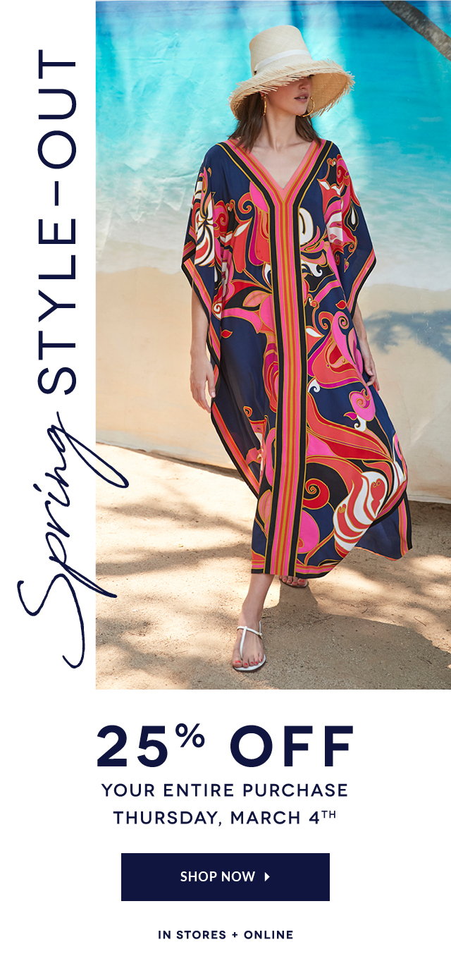 SPRING STYLE OUT / TRINA TURK