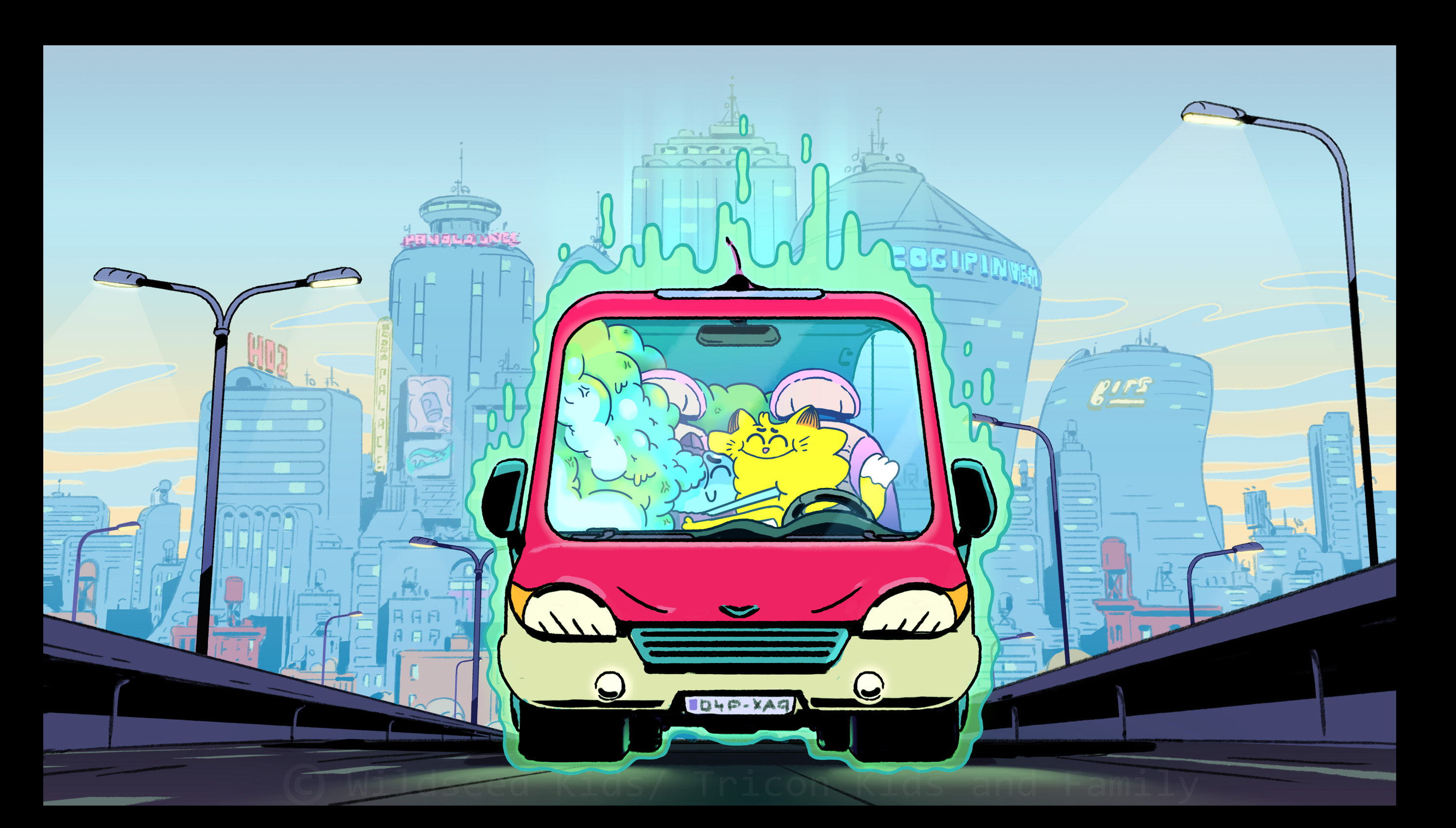 characters by Raphael Chabassol