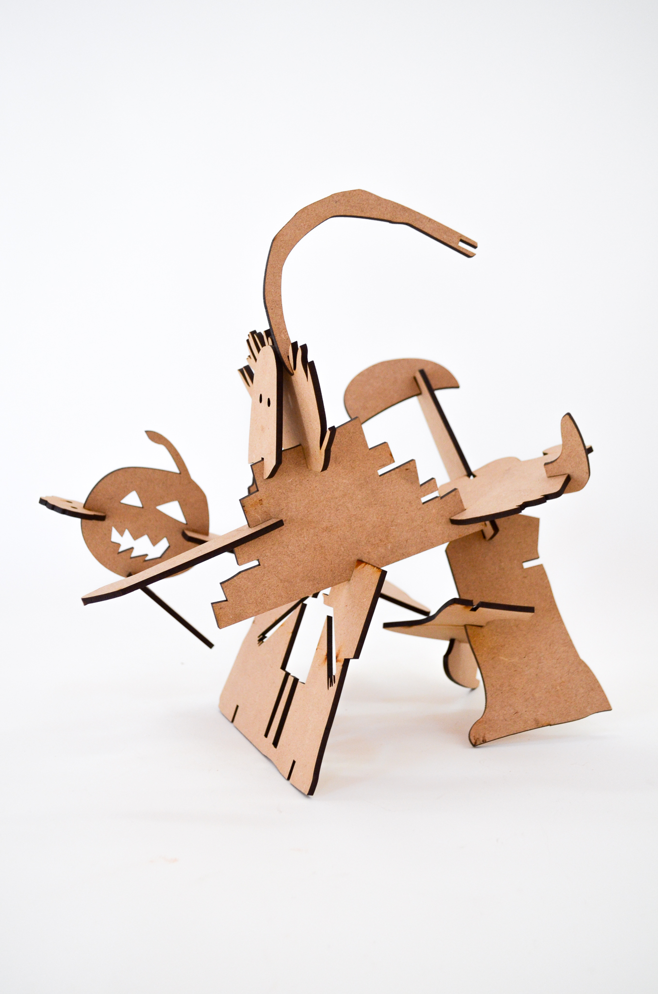 3D puzzle based on children's drawings