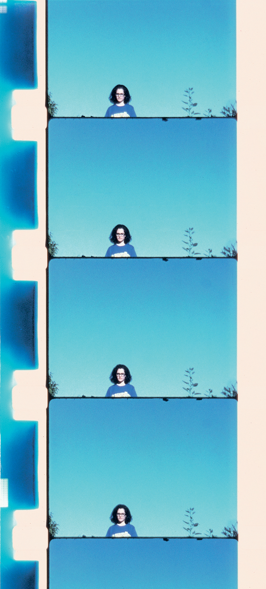 Film for Projection Stand #3, 1995&ndash;96. 16mm film: color, silent; approx. 5 minutes