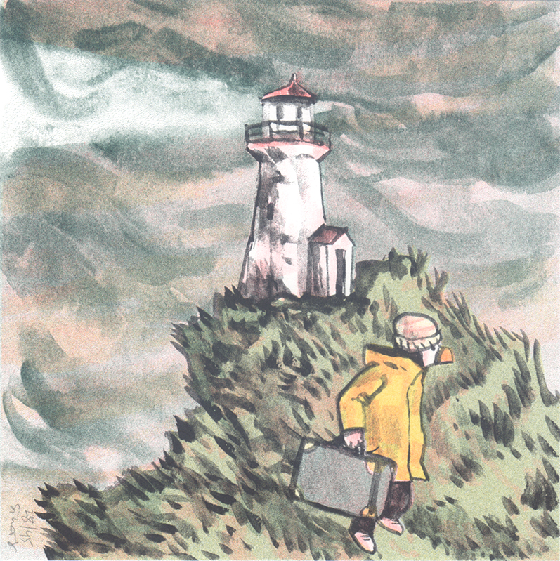 the lighthouse keeper