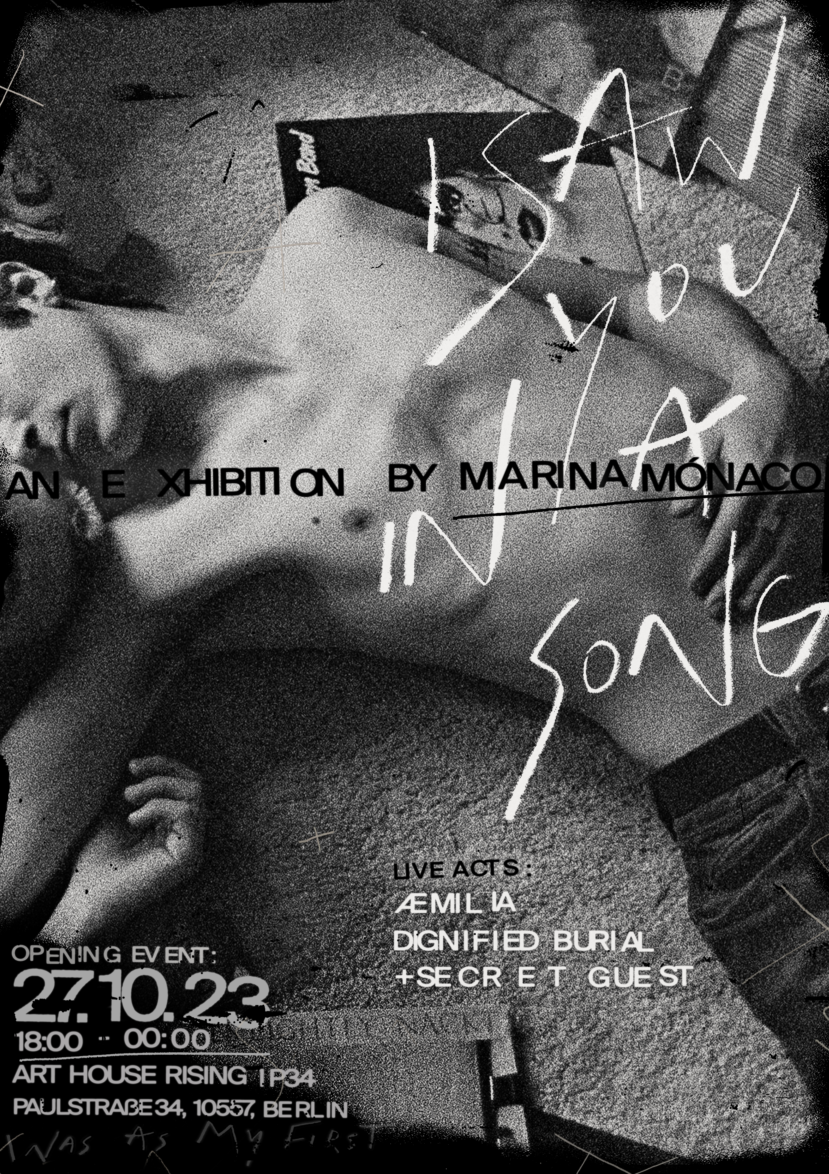 I saw you in a song  [exhibition] Marina Mónaco | berlin