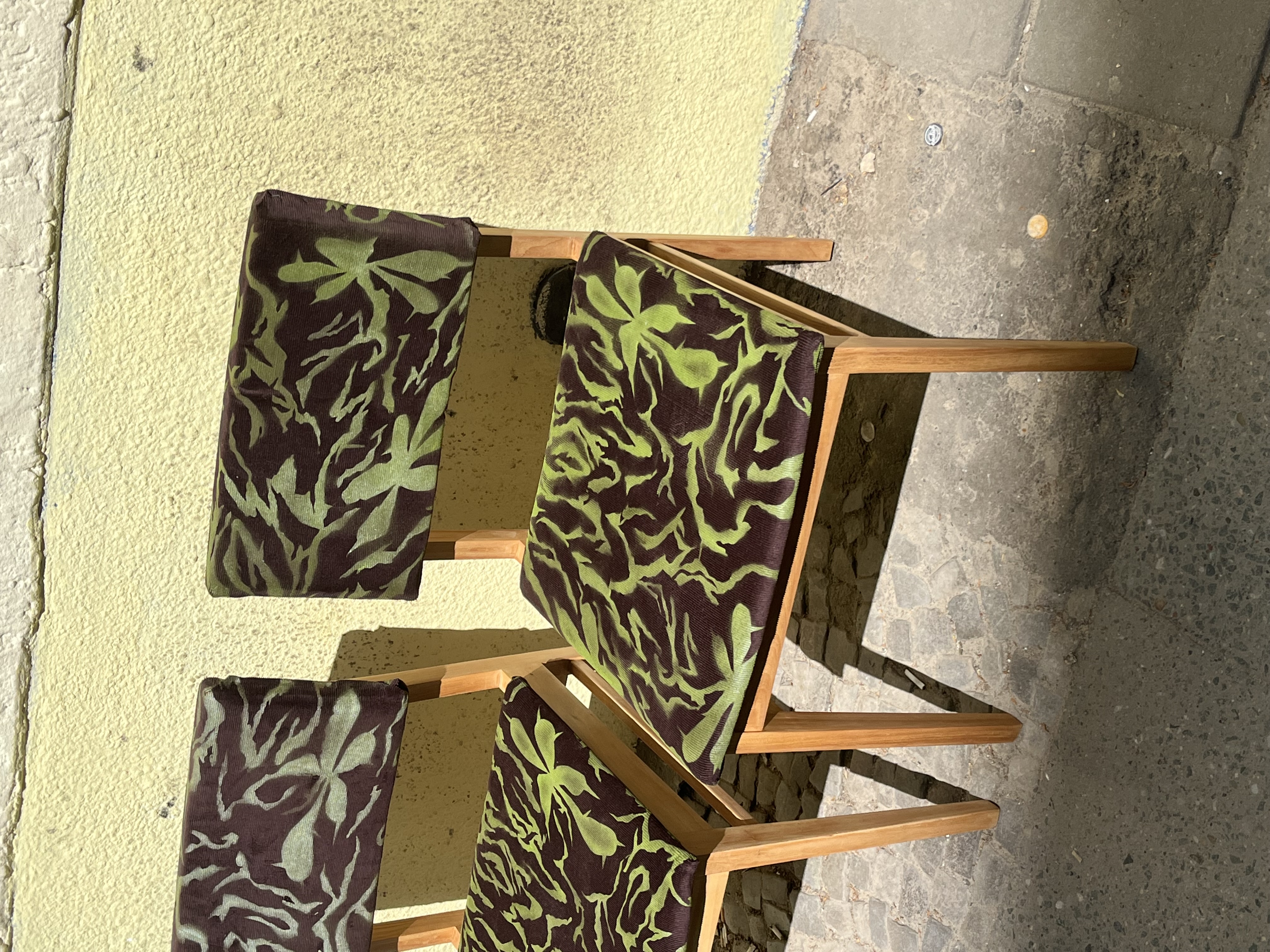 D&M upcycled chairs. 2024